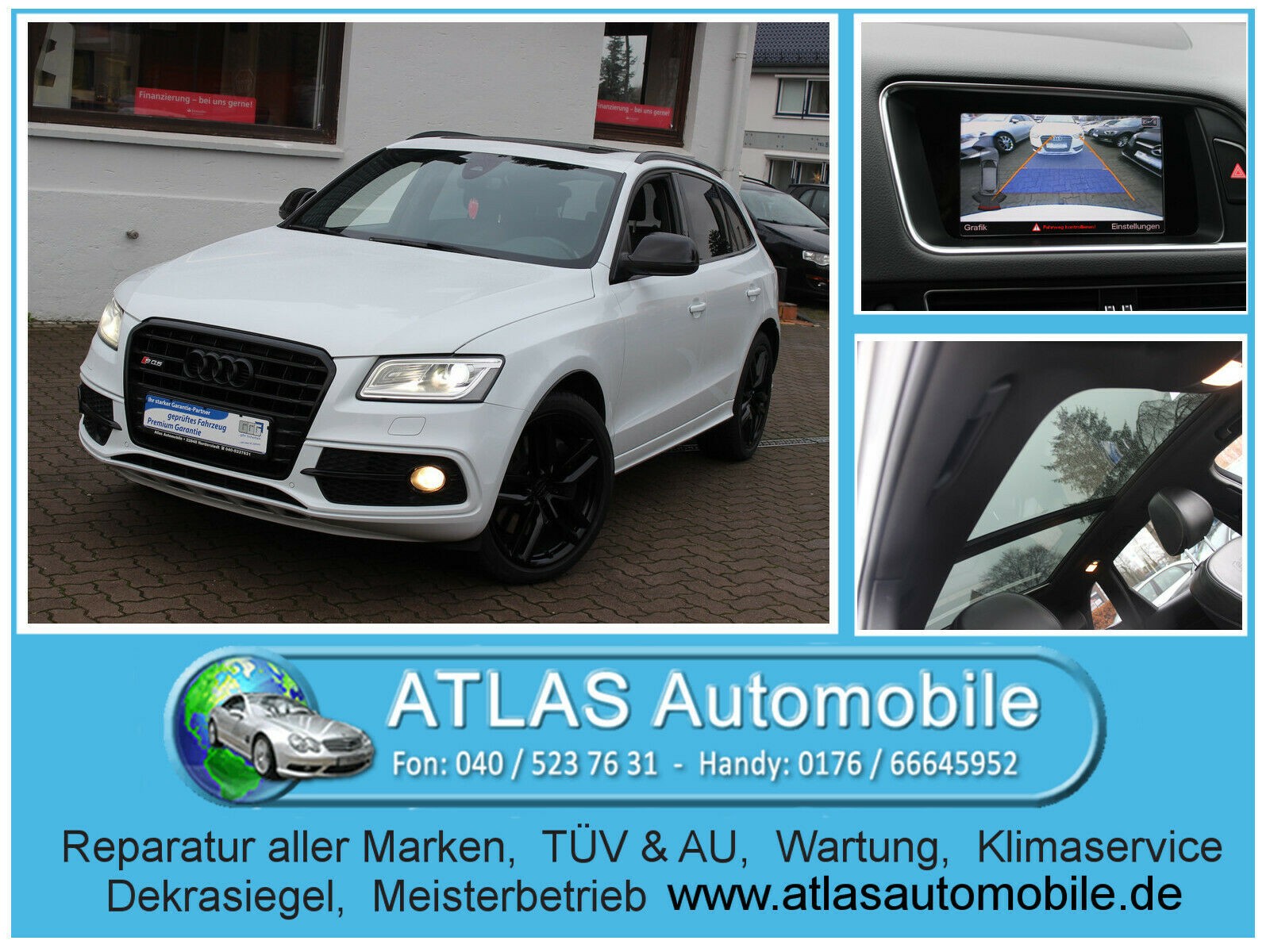 Audi SQ5 3.0 TDI quattro ACC+21 ZOLL+Xenon+Panoramada