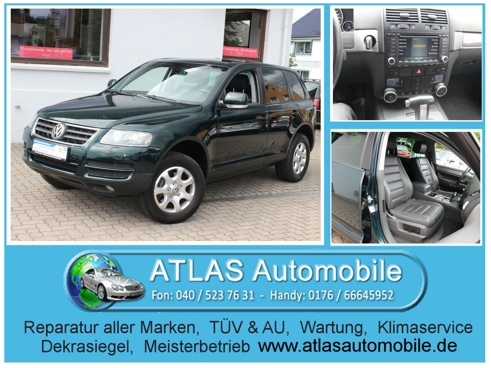 Volkswagen Touareg V6 TDI Allrad Navi+Leder+Xenon+Luftfeder