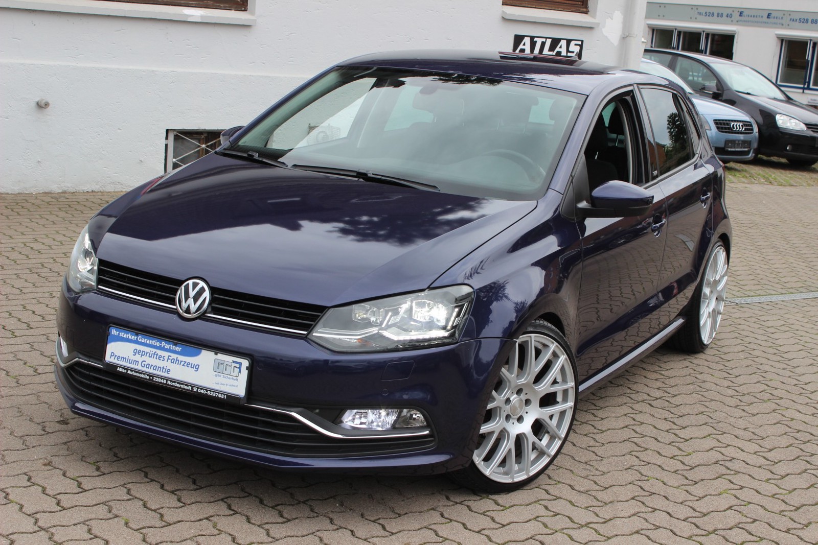 Volkswagen Polo V Allstar Plus-Stopp Scheinwerfer LED=Navi=ALU