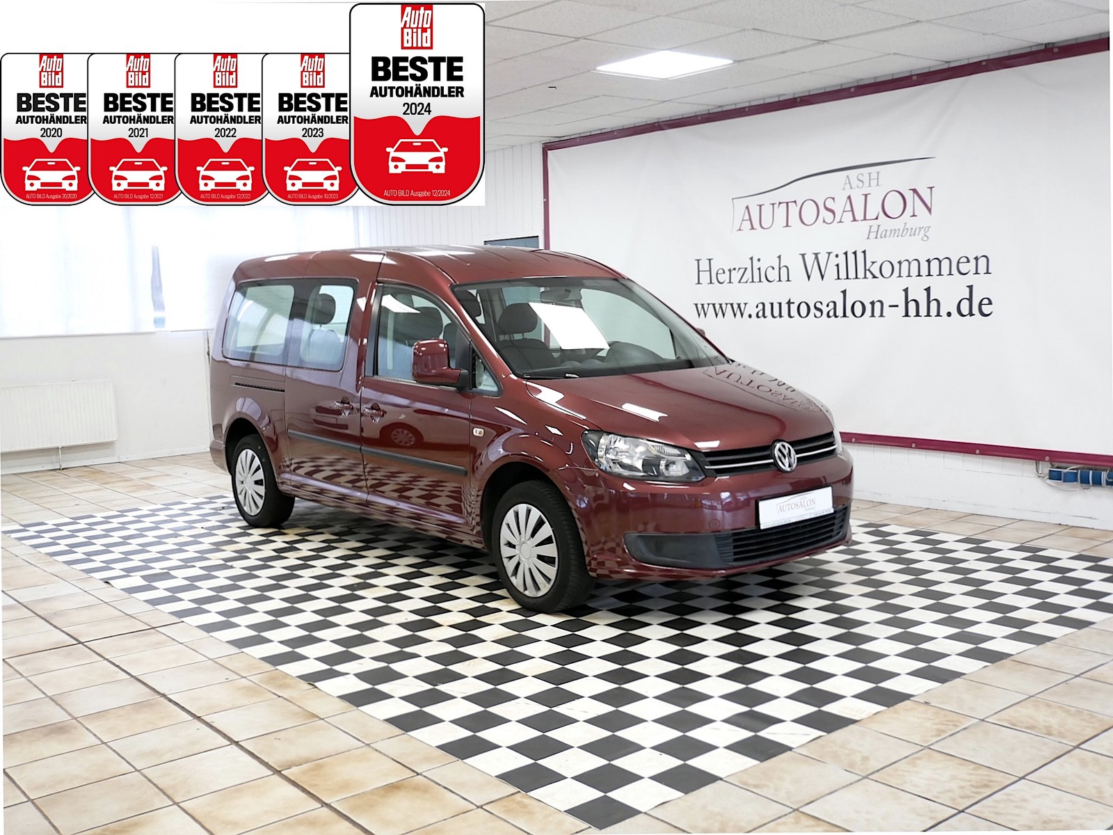 Volkswagen Caddy Maxi Roncalli Paravan Umbau*Behindertenumbau*1Vorb*