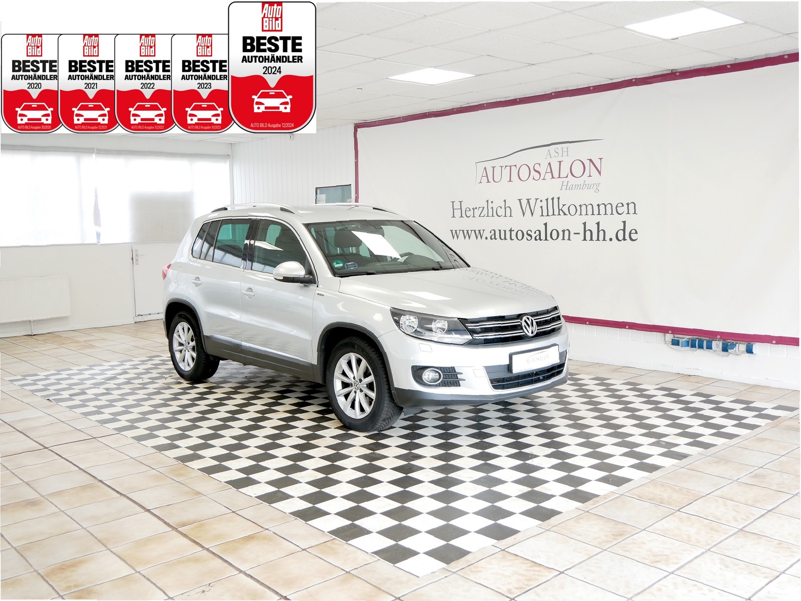Volkswagen Tiguan Lounge Sport & Style*1Vorb*VW Servicege*Kamera*