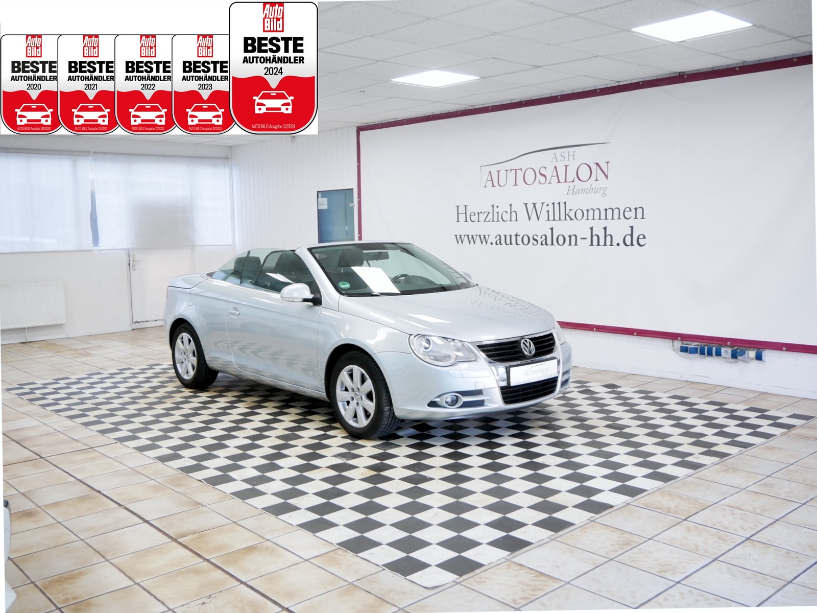 Volkswagen Eos 2.0*3Vorb*VW Servicegepf*Panoramaschiebedach*Sitzheizung*
