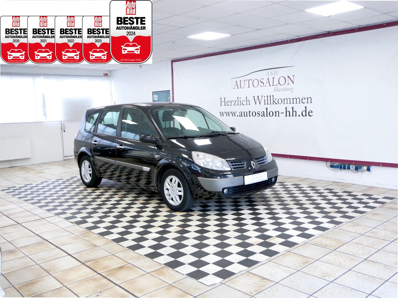 Renault Scenic II Grand Exception*1Vorb*7Sitze*Servicegep*