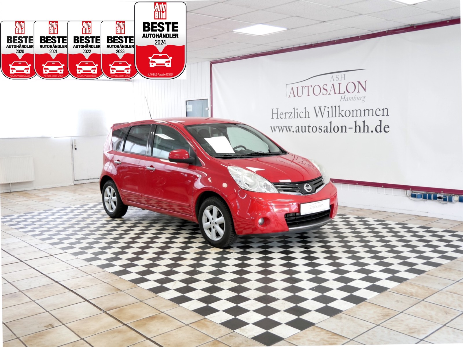 Nissan Note I-Way*2Vorb*Navi*Servicegepf*Klimaauto*Bluetooth*