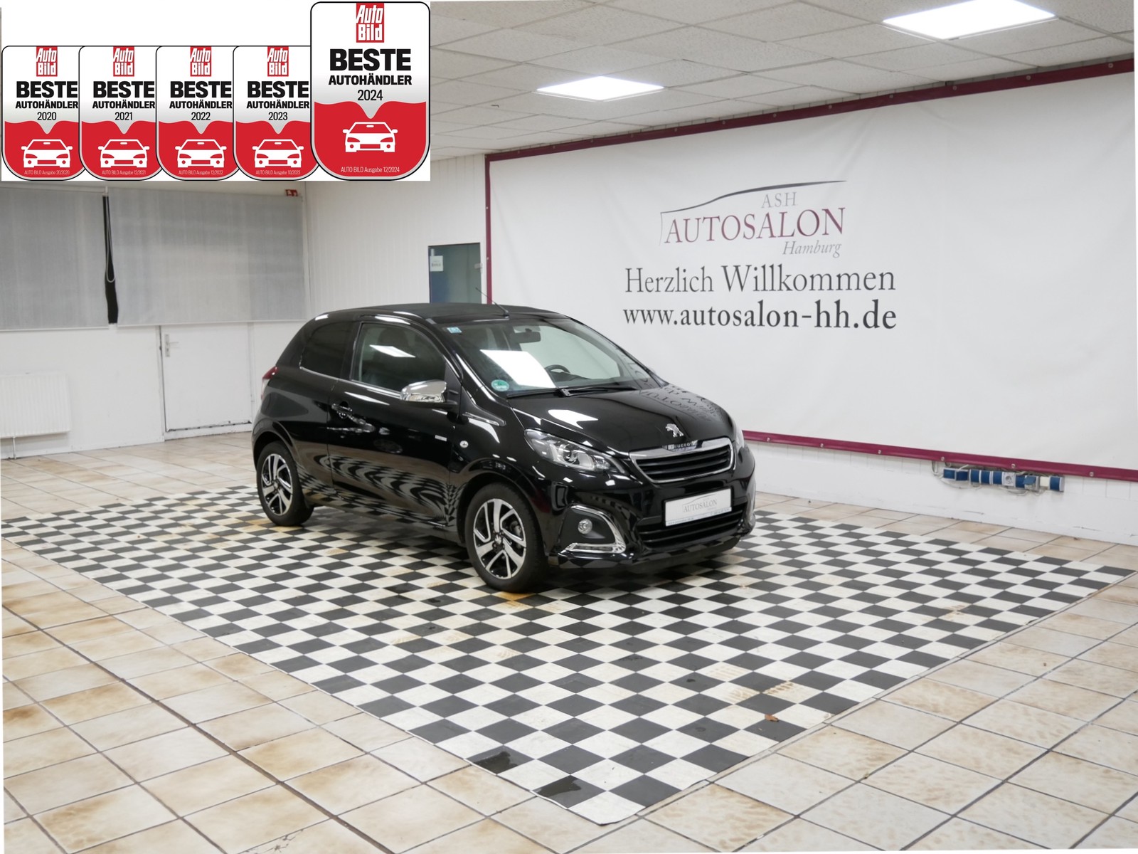 Peugeot 108 TOP Style*1Vorb*Pe.Serviceg.*El.Faltdach*Kamera