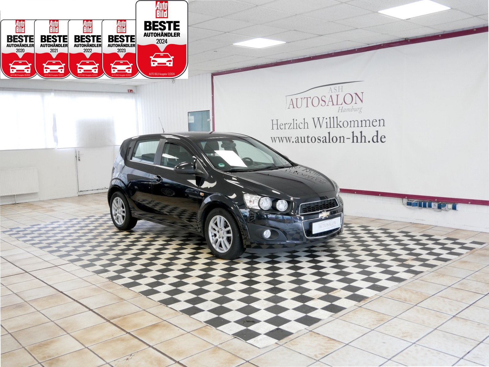 Chevrolet Aveo LTZ*2Vorb*PDC H*SitzH.*MFL*LM auf Ganzjahresreifen