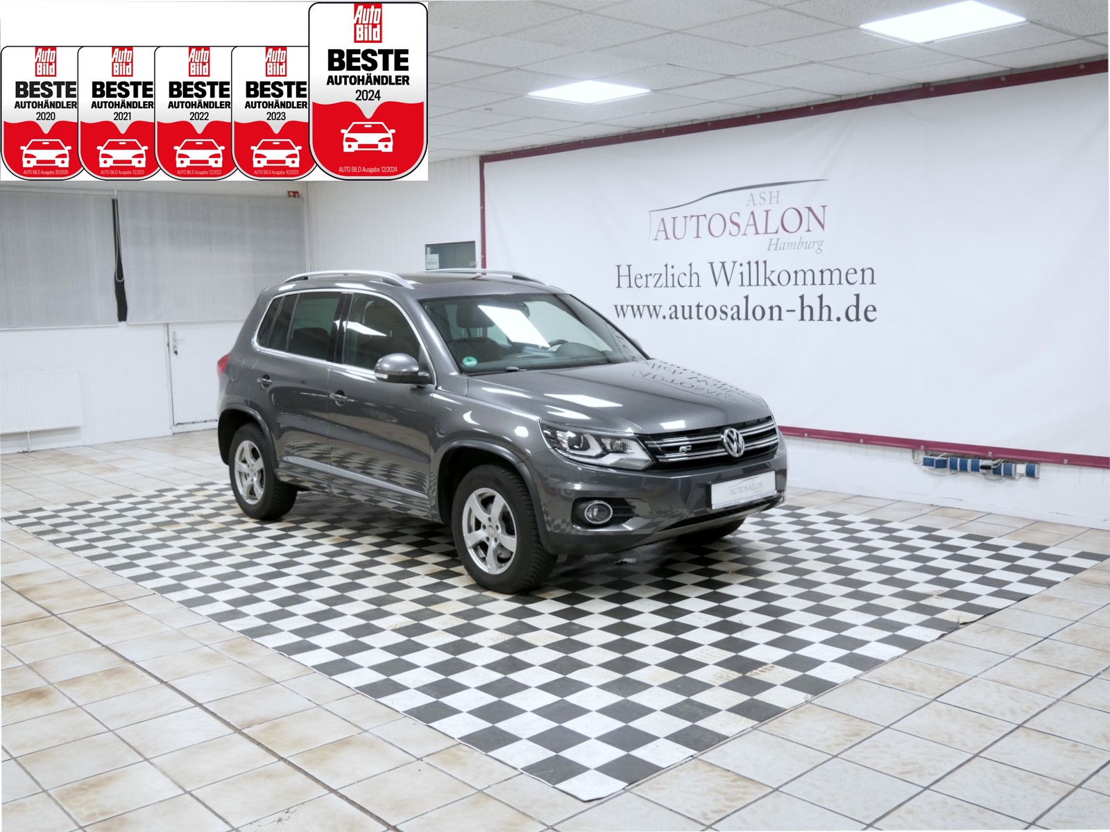 Volkswagen Tiguan Track&Style 4Mo.*R Line*Motor Neu VW*AHK*Leder