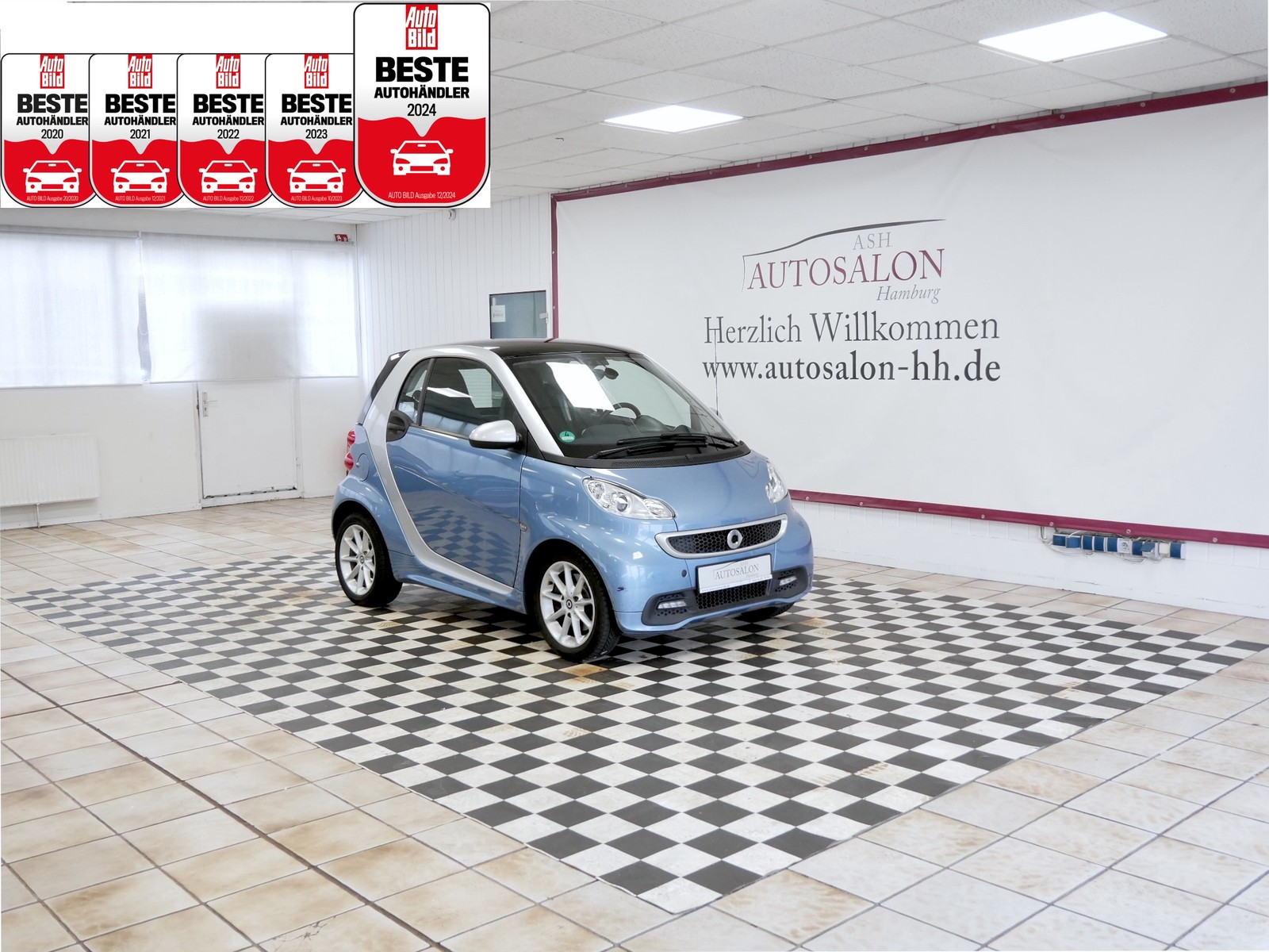Smart fortwo Passion MHD*3Vorb*Servolenkung*Navi*Servicege*