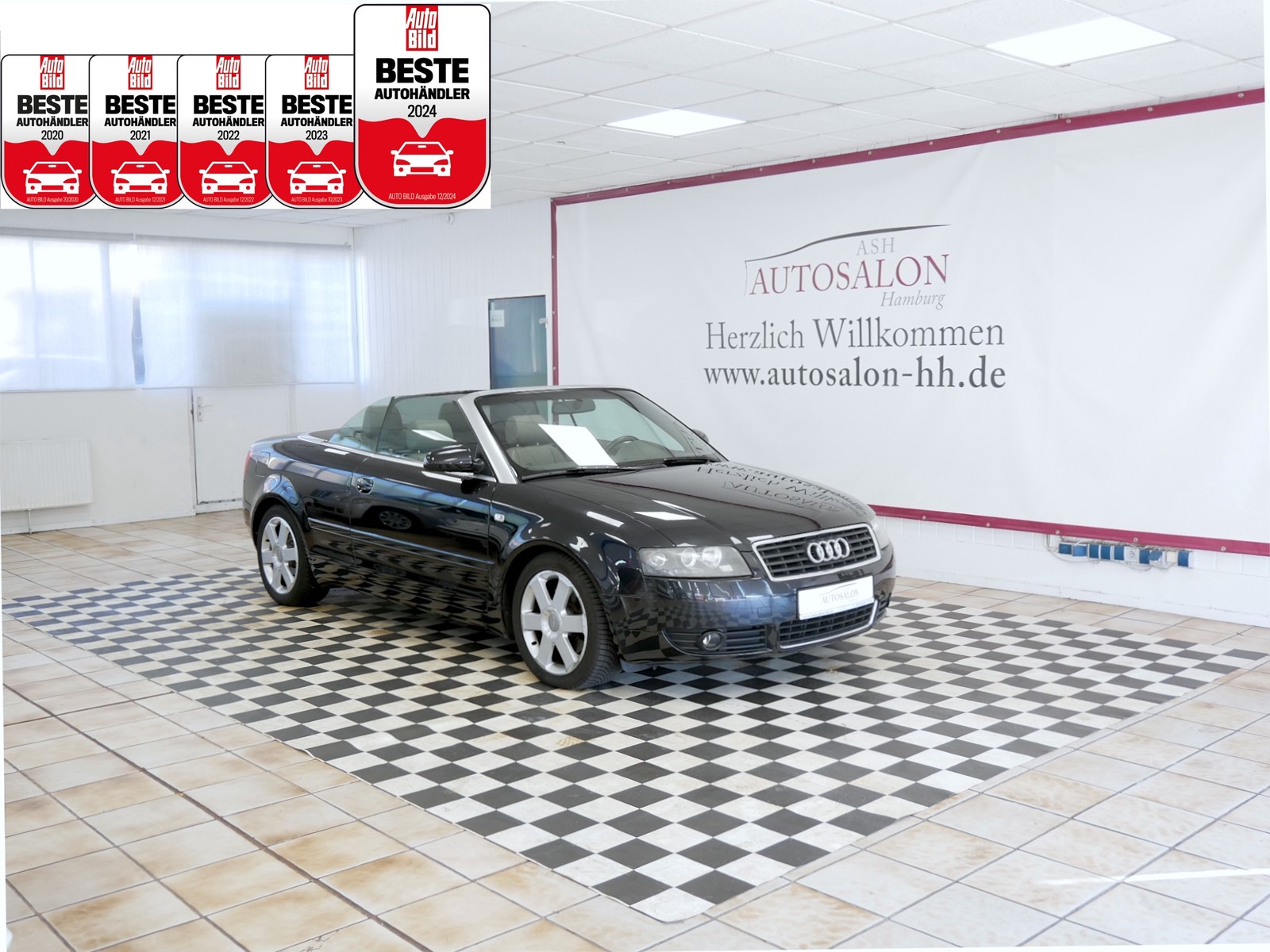 Audi A4 2,4 Cabriolet*Xenon*PDC H*Leder*Servicegepf*6Zylinder*