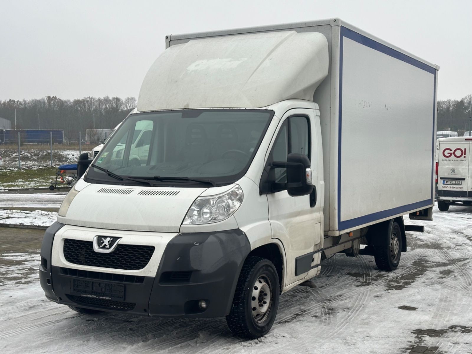 Peugeot Boxer HDi Koffer Ladebordwand