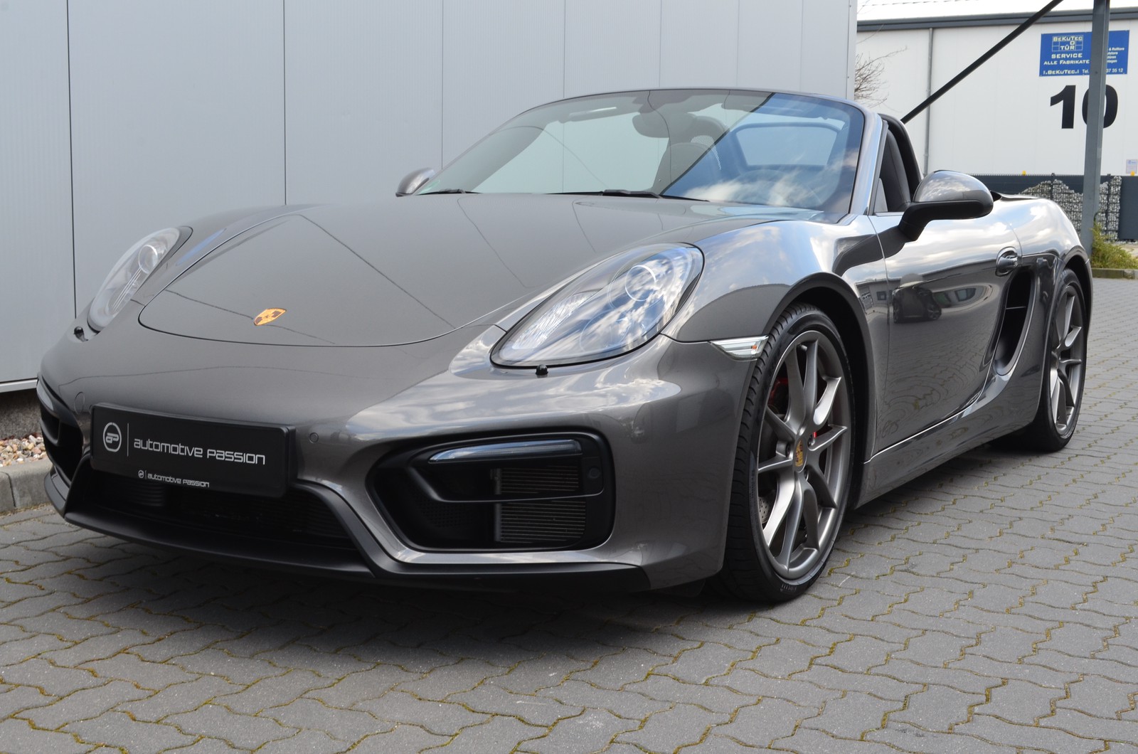 Porsche Boxster 981 GTS 2.Hd Porsche Scheckheft