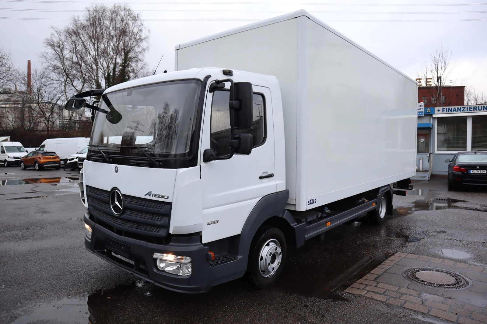 Mercedes-Benz Atego 818 Koffer Autom. Luftferder. AHK. LBW. Klima.