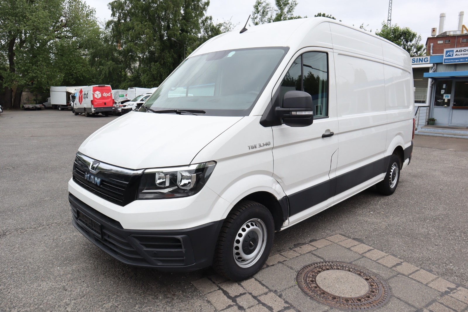 MAN TGE Kasten 3.140 H2 FWD Automatik. Klima. PDC.