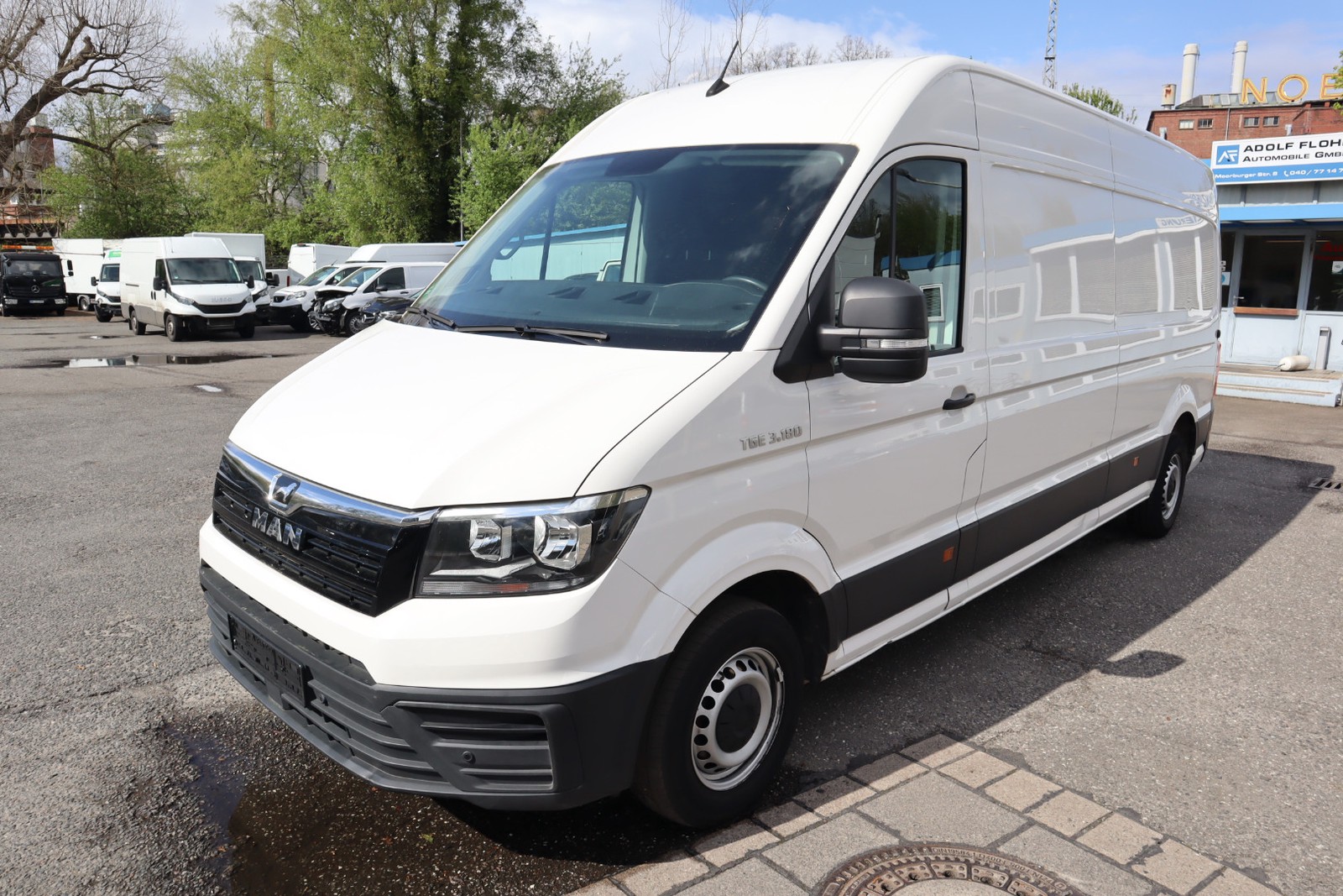MAN TGE 2.0 TDI DSG Kasten 3.180 lang Hochdach FWD Klima. PDC.