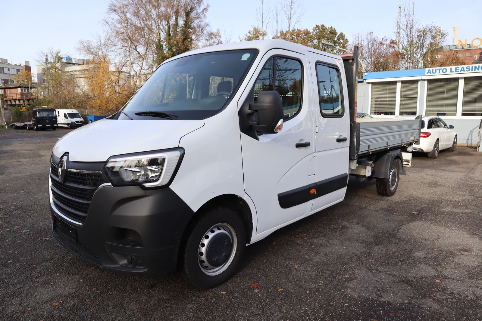 Renault Master III 2.3 D DoKa Kipper L3H1 3,5t Klima, AHK. EFH.