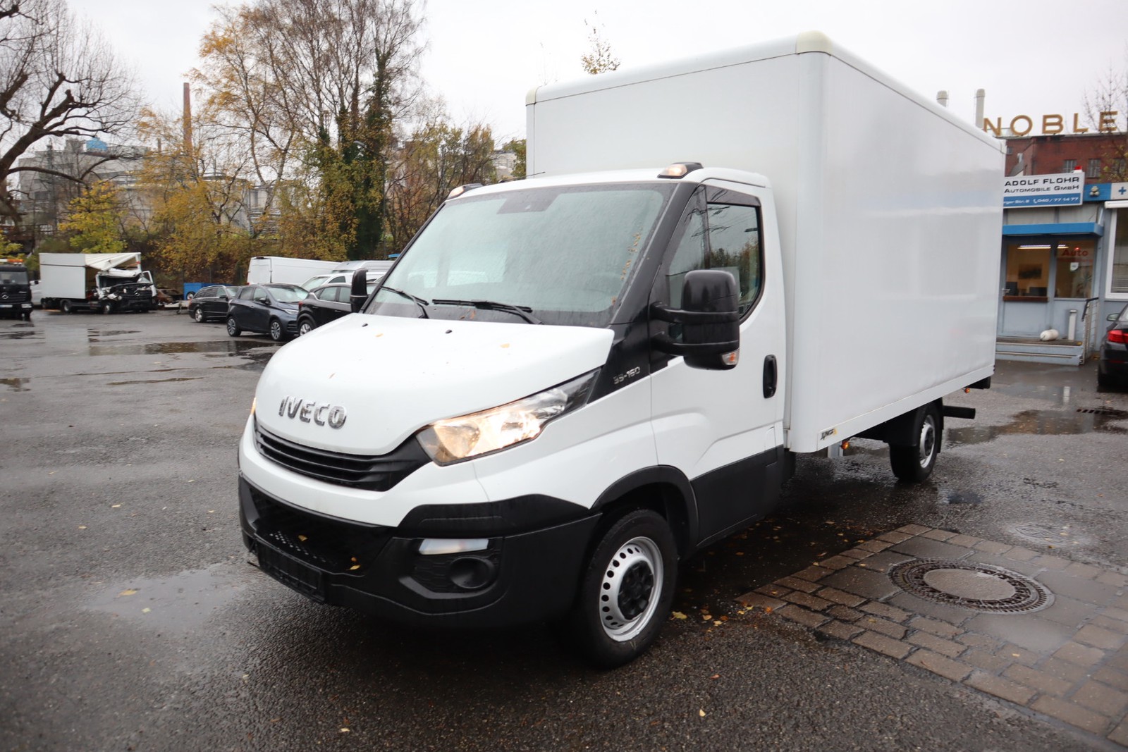 Iveco Daily Koffer Einzelkabine 35 S 160 Radstand 4100 Klimaaut. LBW.