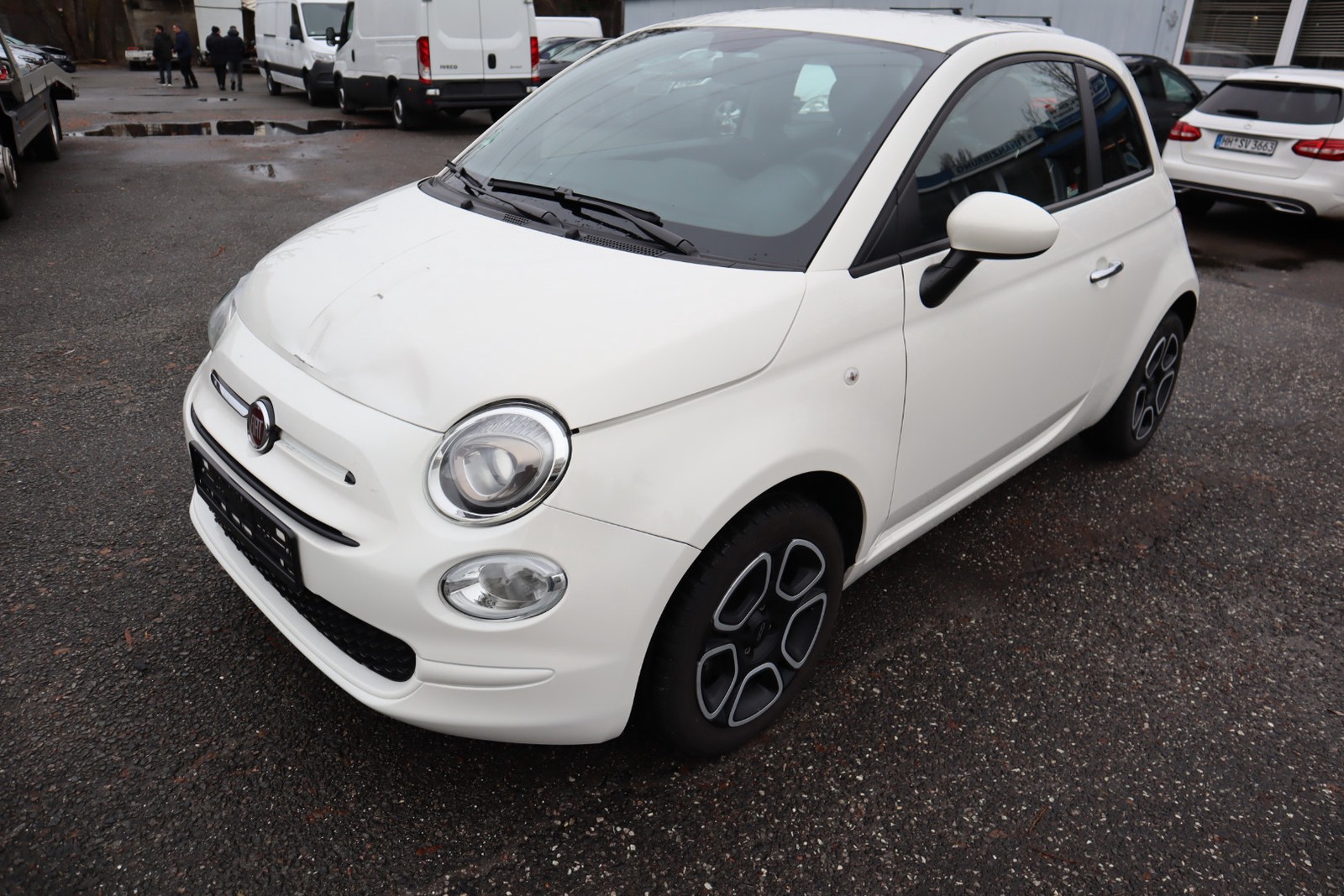 Fiat 500 1.0i Hybr. Club Klima. Tempomat.