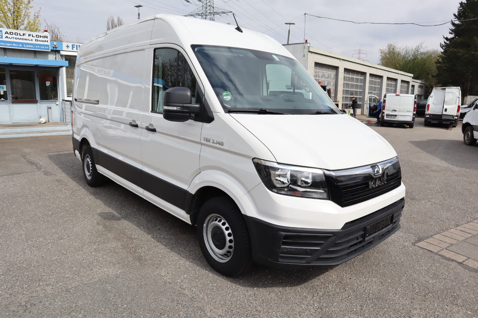 MAN TGE 2.0 TDI DSG Kasten 3.140 Hochdach FWD Autom. Klima. PDC.
