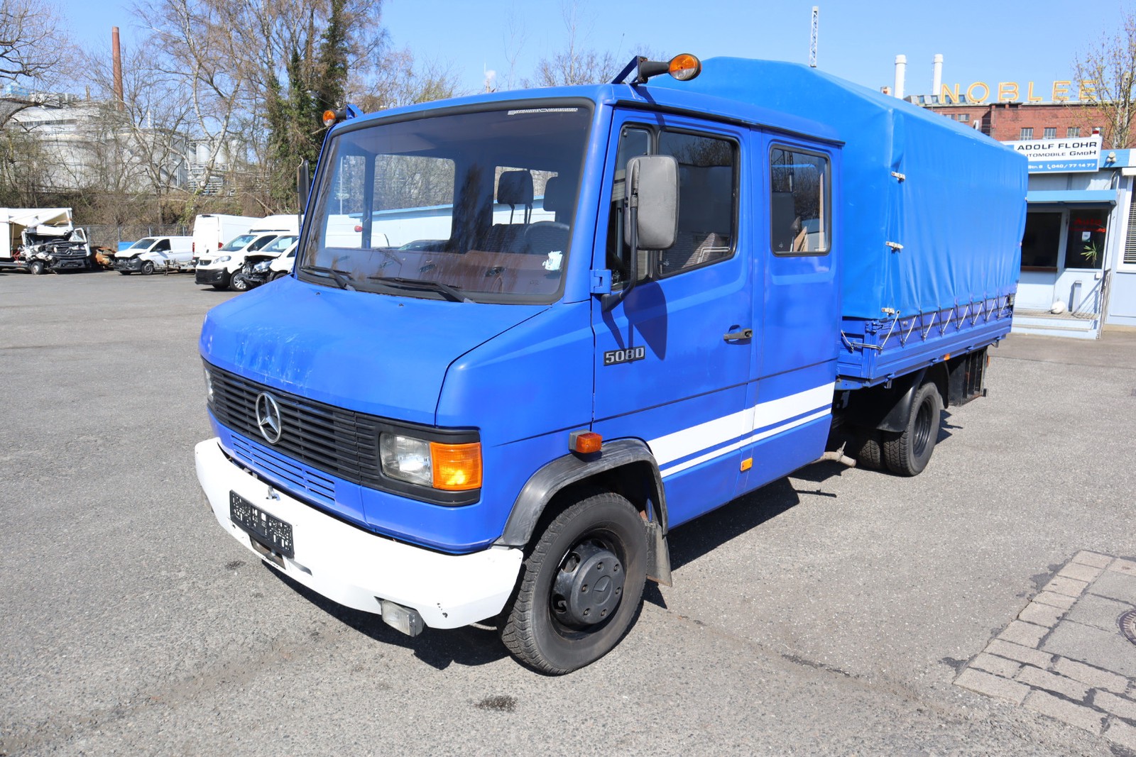 Mercedes-Benz 508 D Doka Pritsche Oldtimer AHK. Standheizung. TÜV neu.