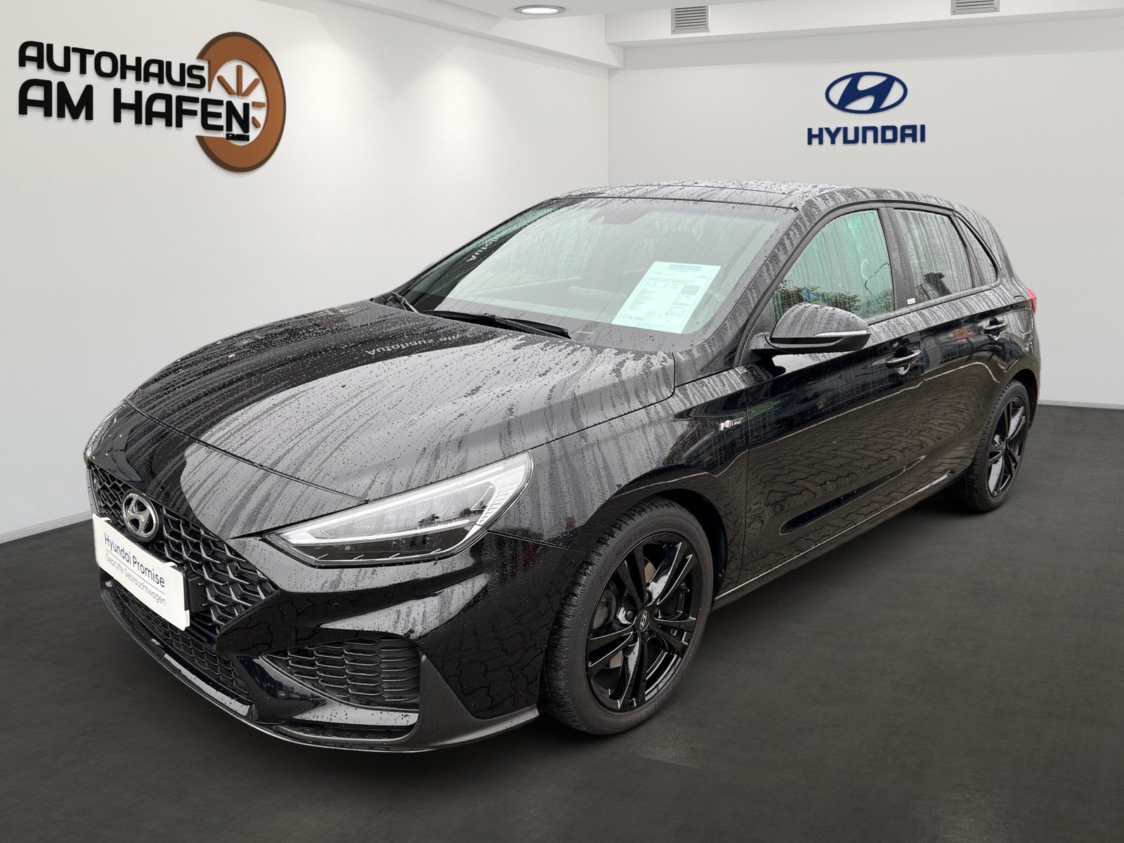 Hyundai i30 N Line Mild-Hybrid 1.Hand, Checkheft gepflegt, 8fach bereift