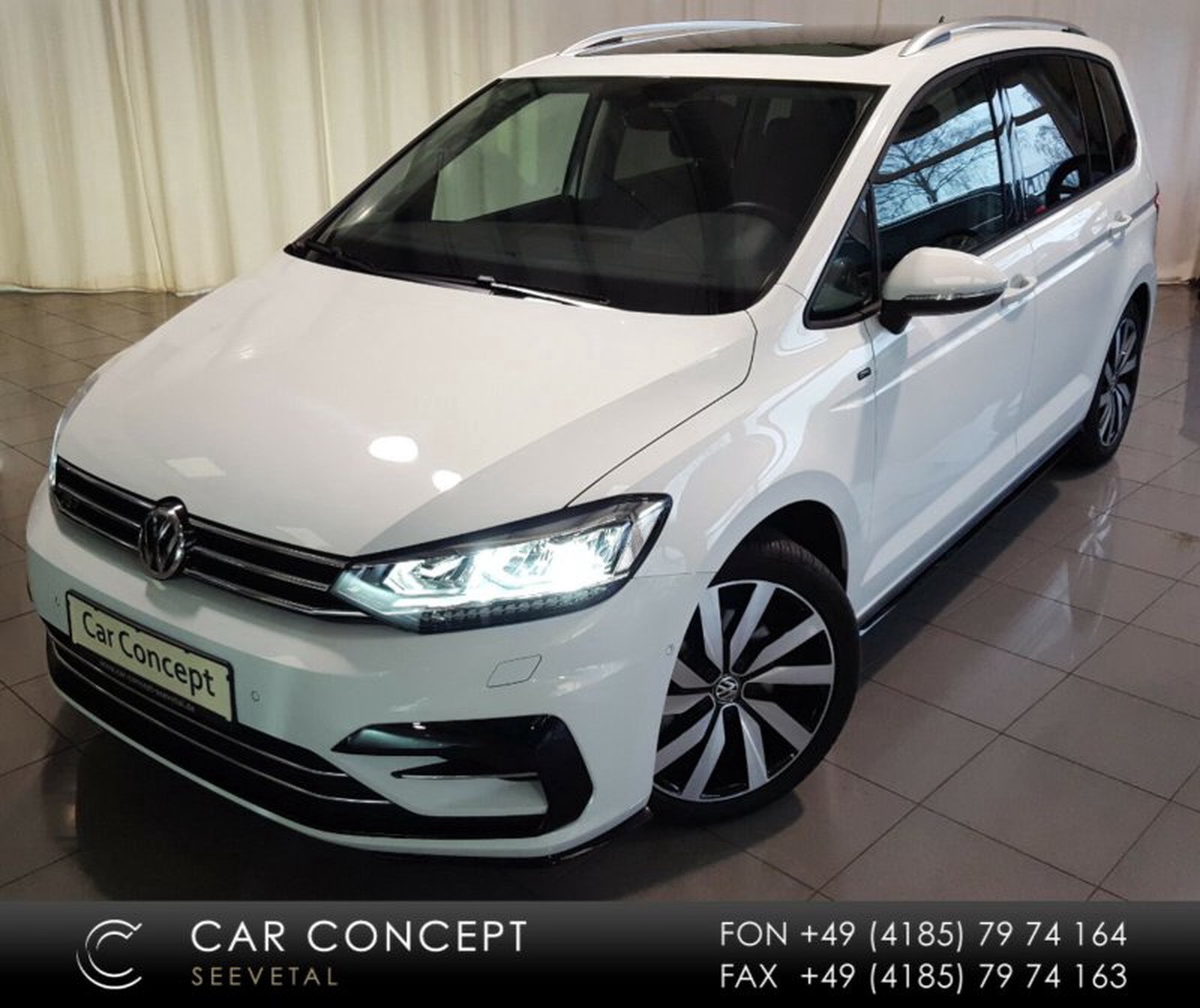 Volkswagen Touran 1.4 TSI DSG LED PANO 7SITZE KAMERA R-LINE