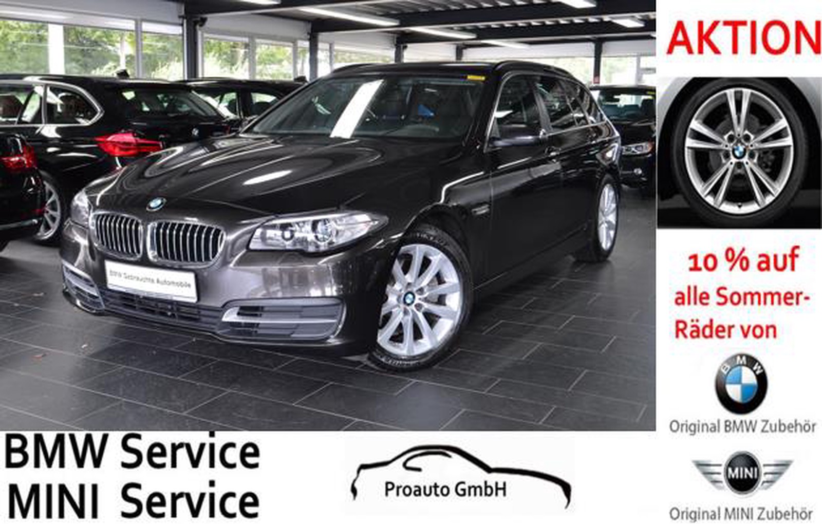 BMW 520d xDrive Touring Aut. NAVI PROF/LEDER/HIFI