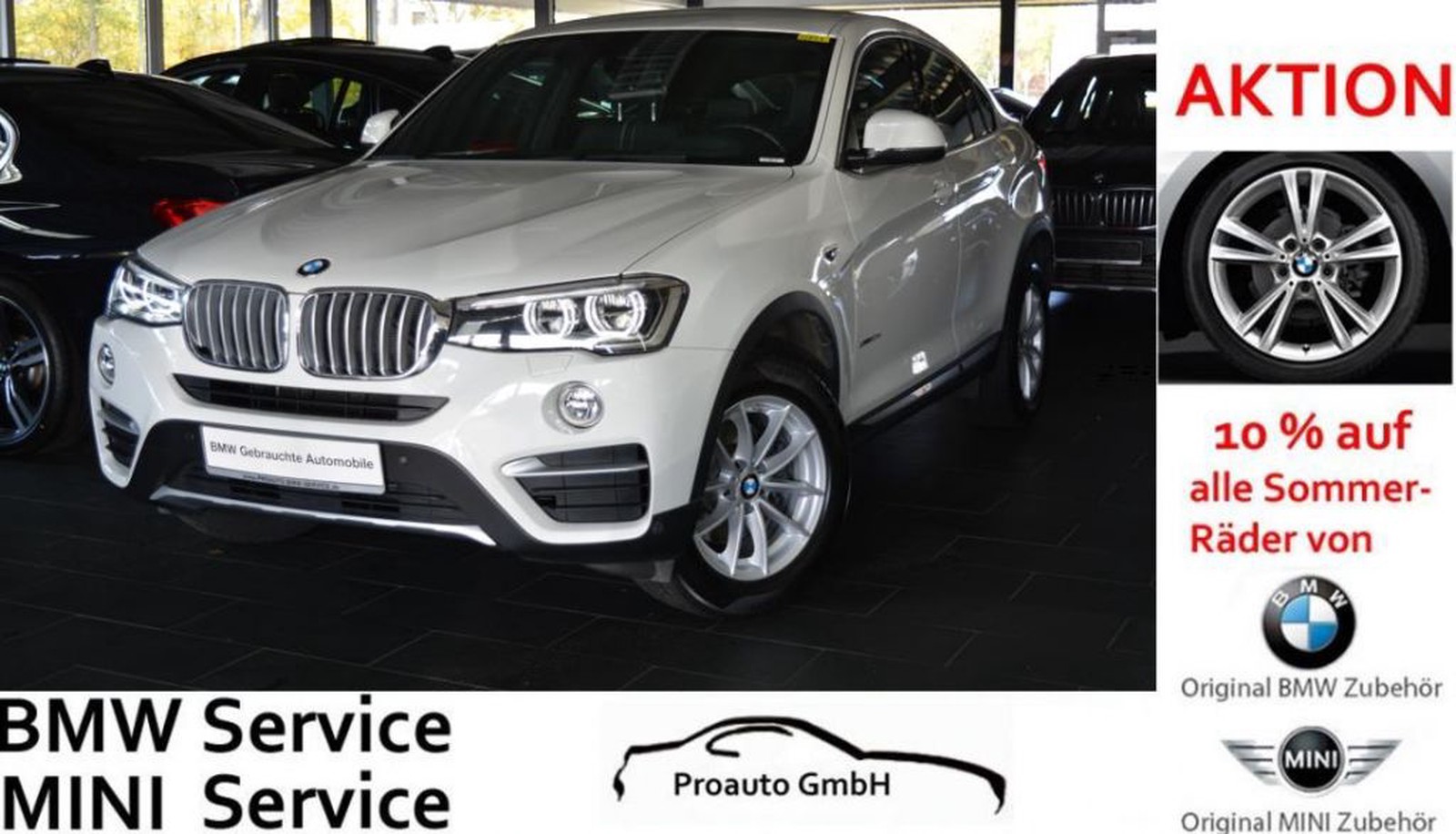 BMW X4 xDrive20d Aut. xLine LED/AHK/HEAD-UP/NAVI PROF