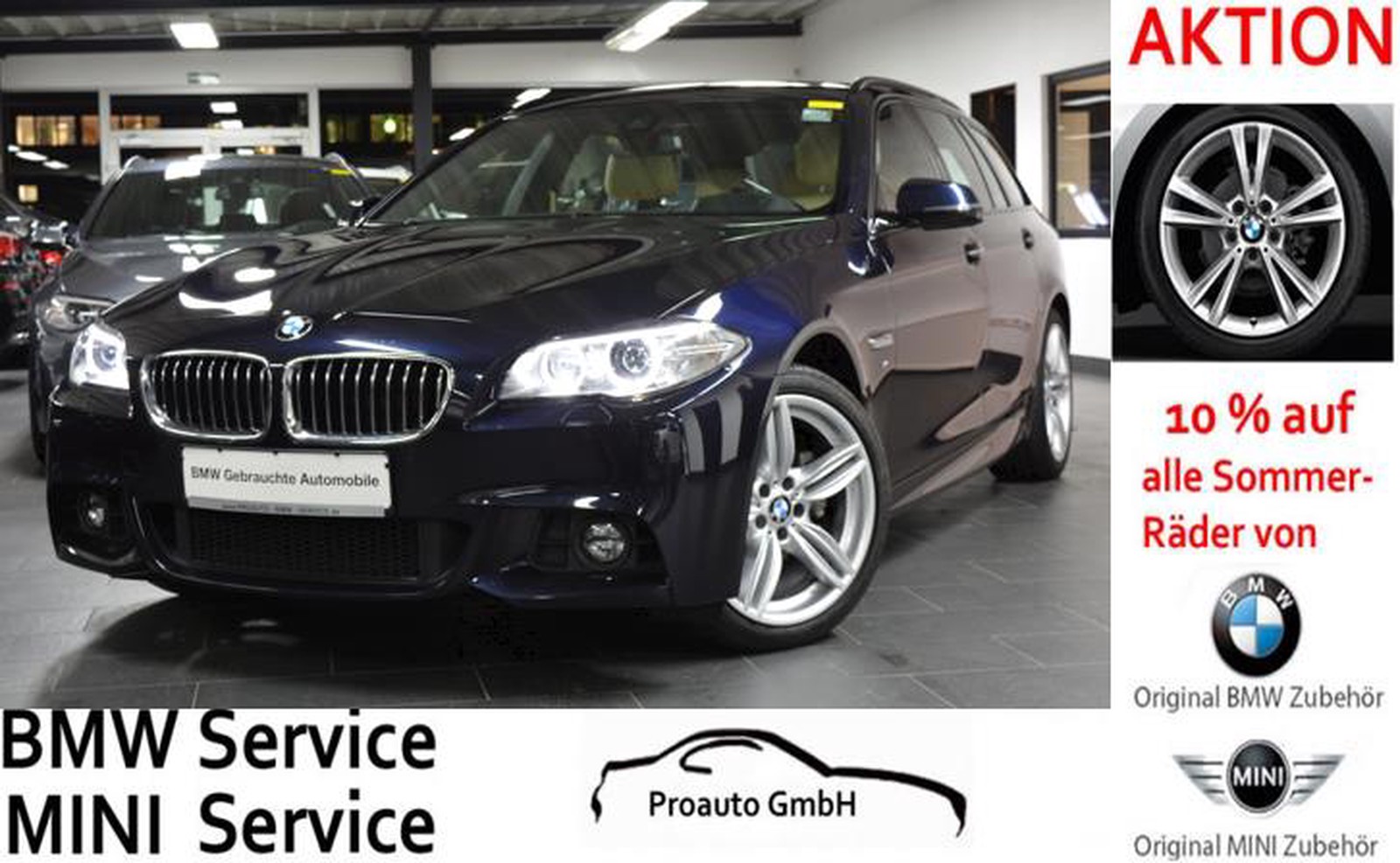 BMW 520d Touring Aut. M-SPORTPAKET/HEAD-UP/PANORAMA