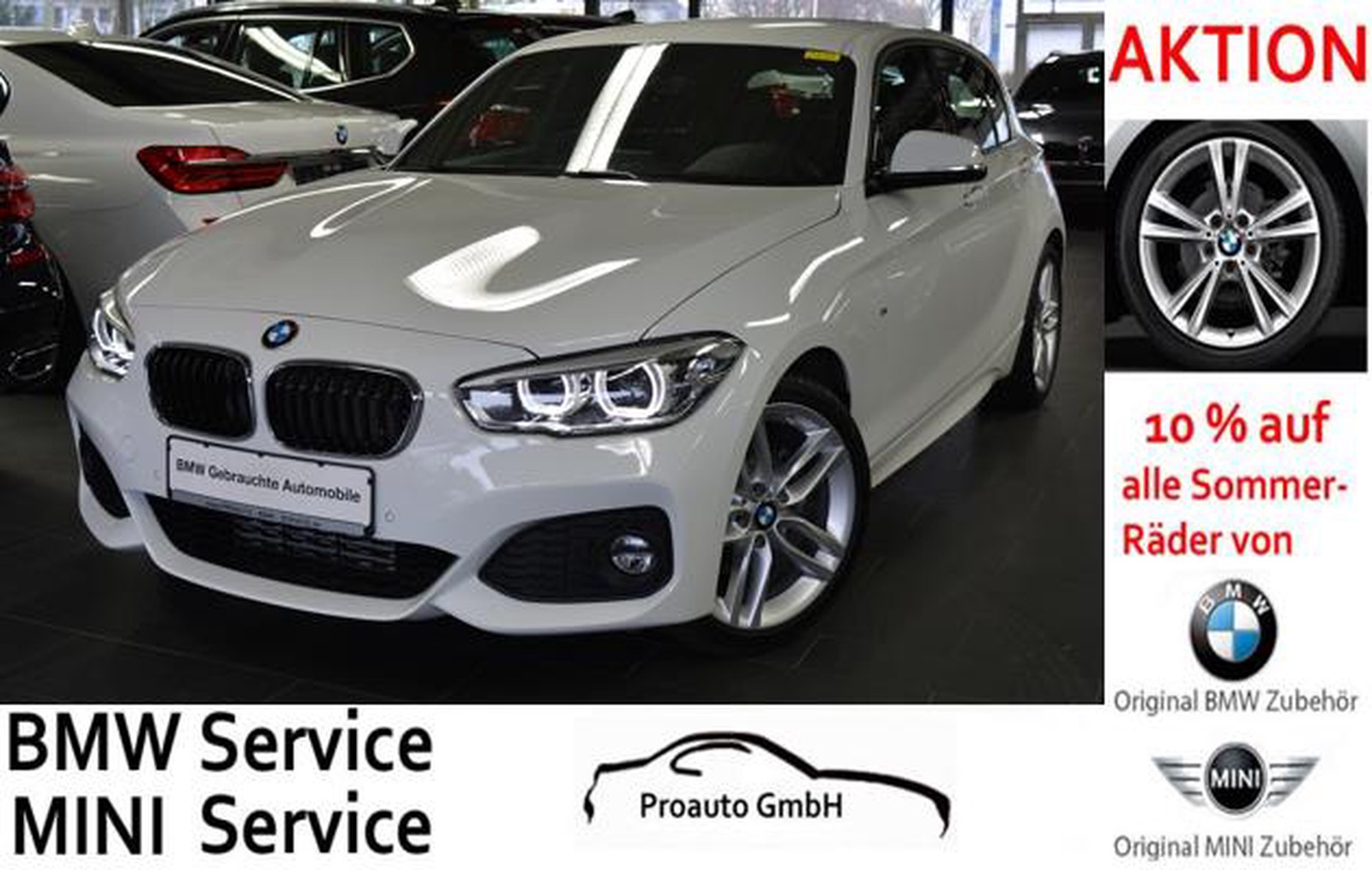 BMW 120d Sport-Aut. M Sport LED/NAVI PROF/LEDER
