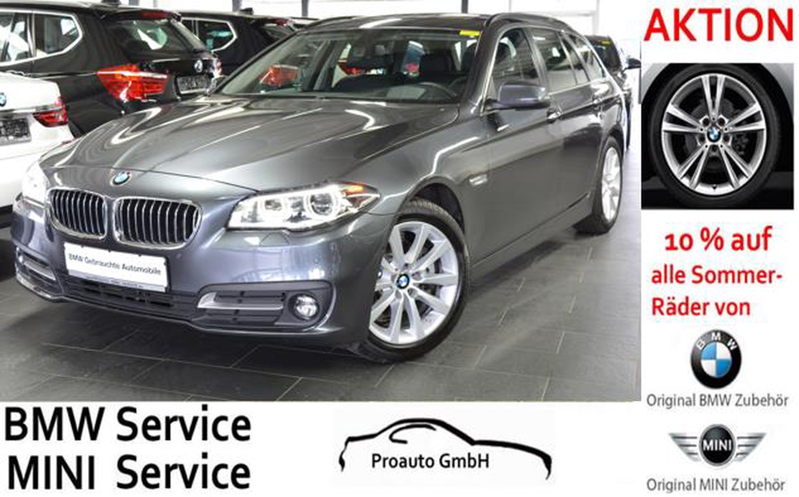 BMW 520d Touring Aut. NAVI PROF/HEAD-UP/LED/GLASDACH