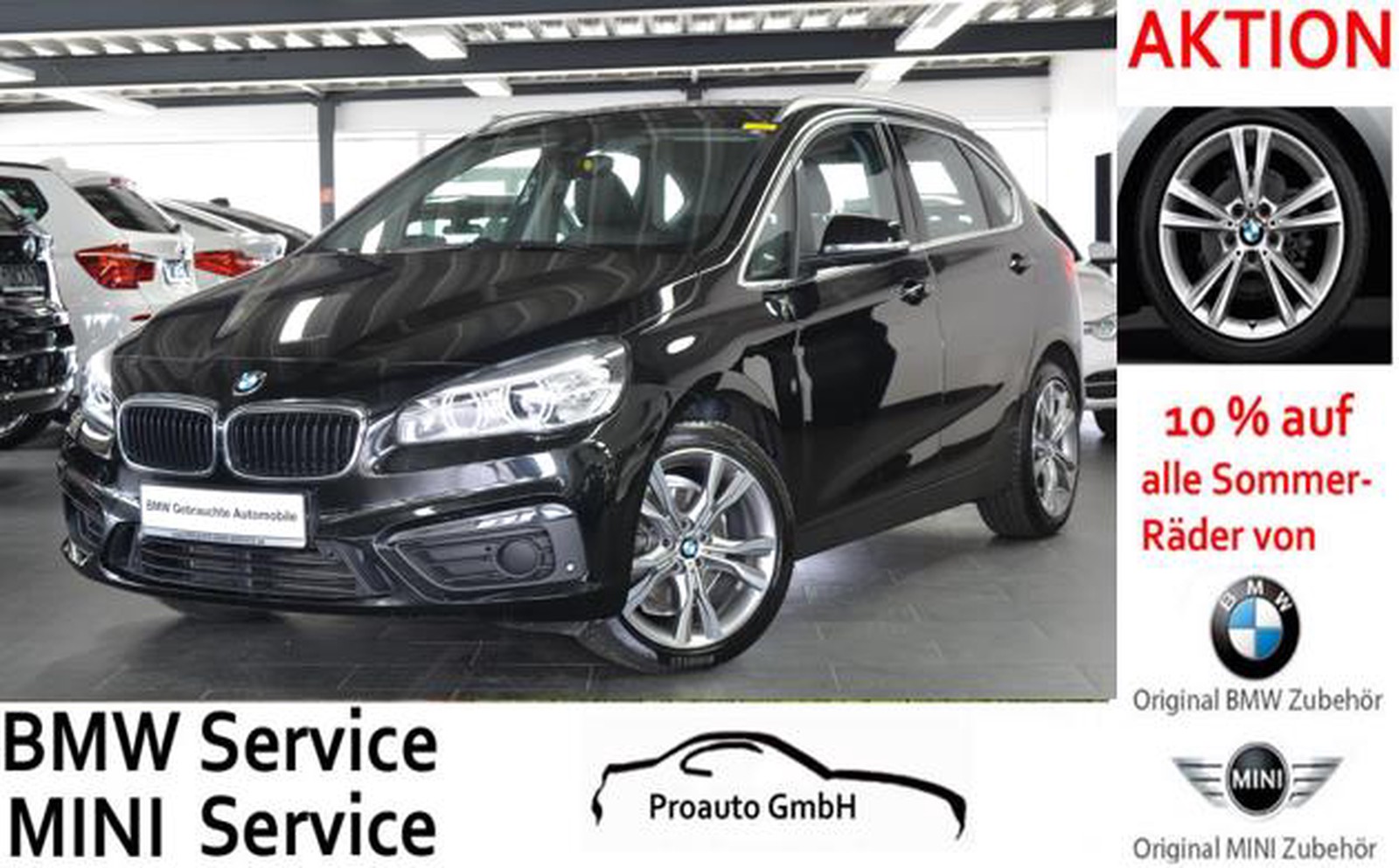BMW 218d xDrive Active Tourer Aut. LED/HEAD-UP/NAVI PLUS