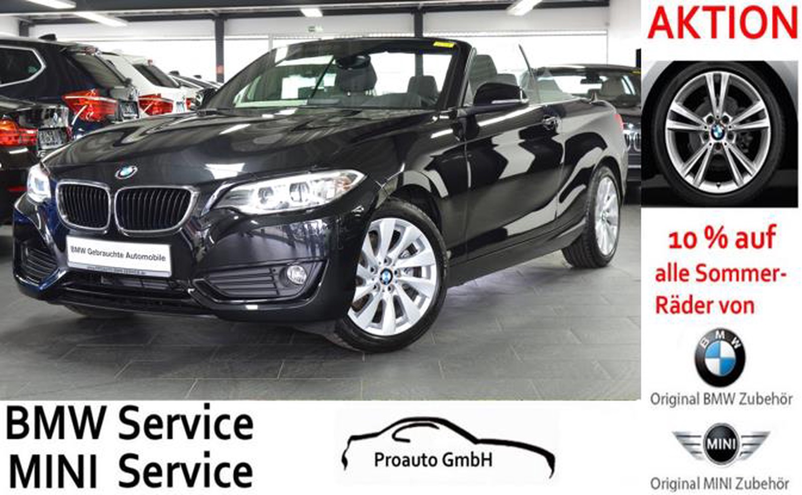 BMW 220d Cabrio Aut. Advantage XENON/NAVI/SITZHEIZUNG