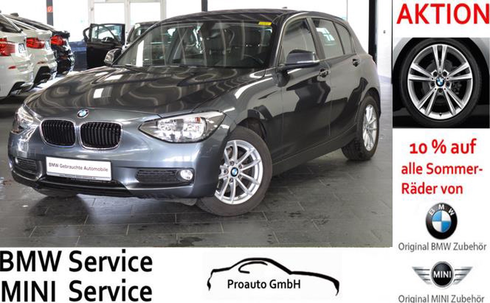 BMW 116i Aut. NAVI/SITZHEIZUNG HIFI/PDC/TELEFON