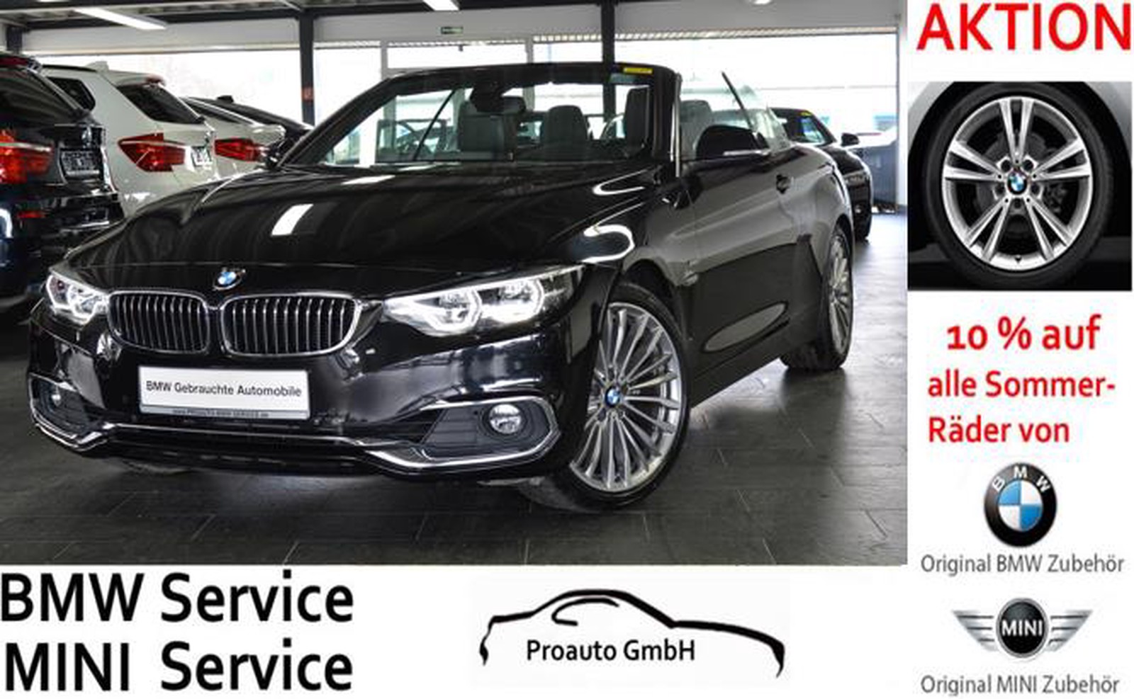 BMW 430d Cabrio Aut. Luxury Line HEAD-UP/LED/NAVI PROF