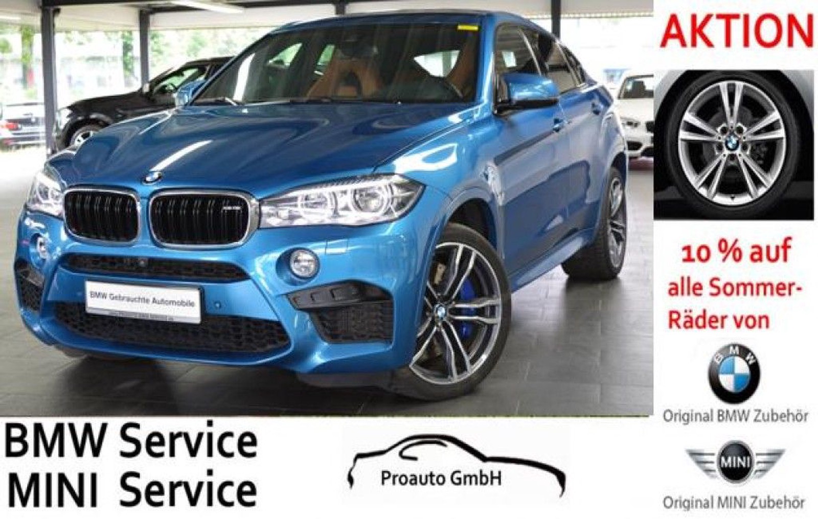 BMW X6M M-DKG DRIVELOGIC HUD/B&O/ALCANTARADACHHIMMEL