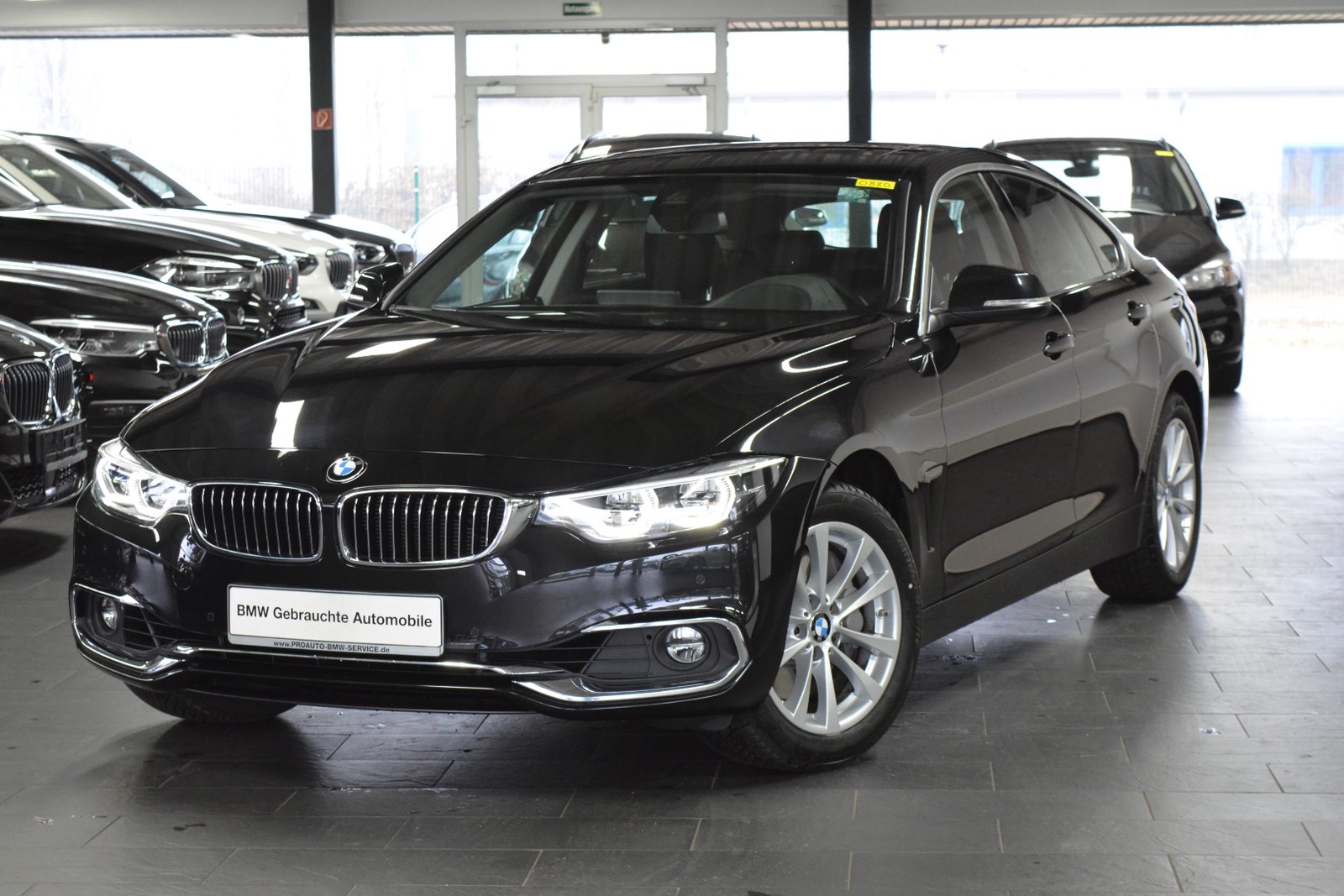 BMW 435d xDrive Gran Coupé Luxury Line Aut. HEAD-UP/LED/NAVI PROF/GLASDACH/6d-Temp