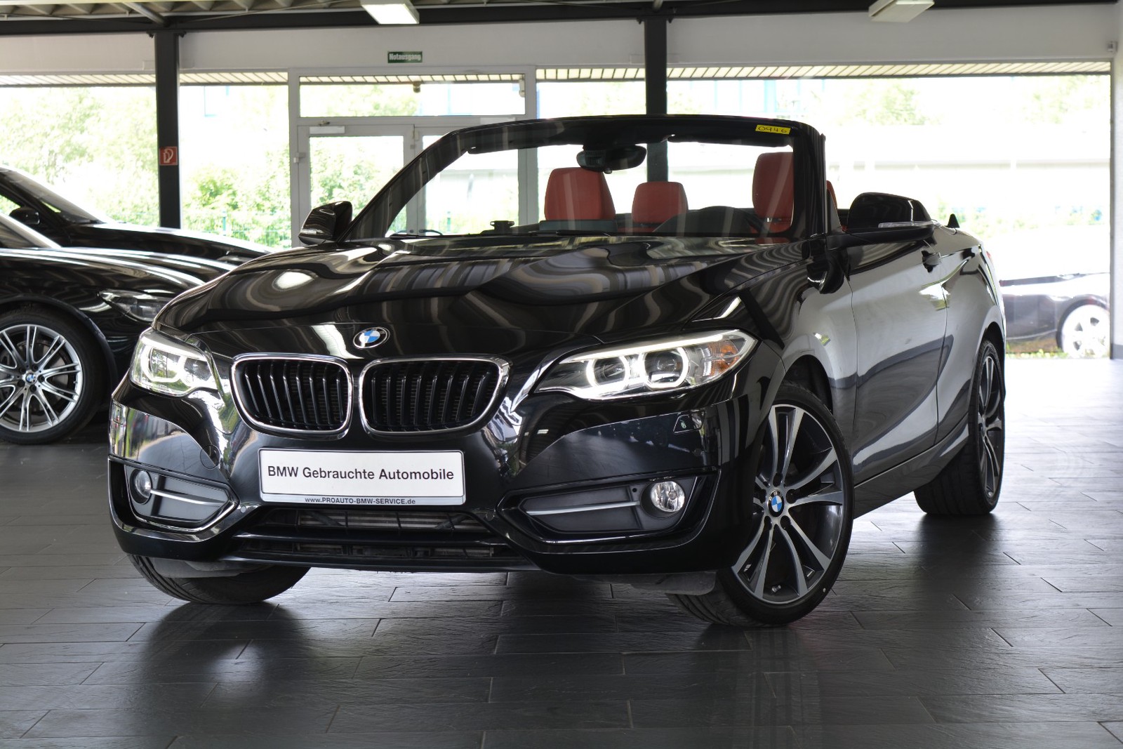 BMW 220d Sport Line Cabriolet LEDER/RFK/KOMFORTZUGANG