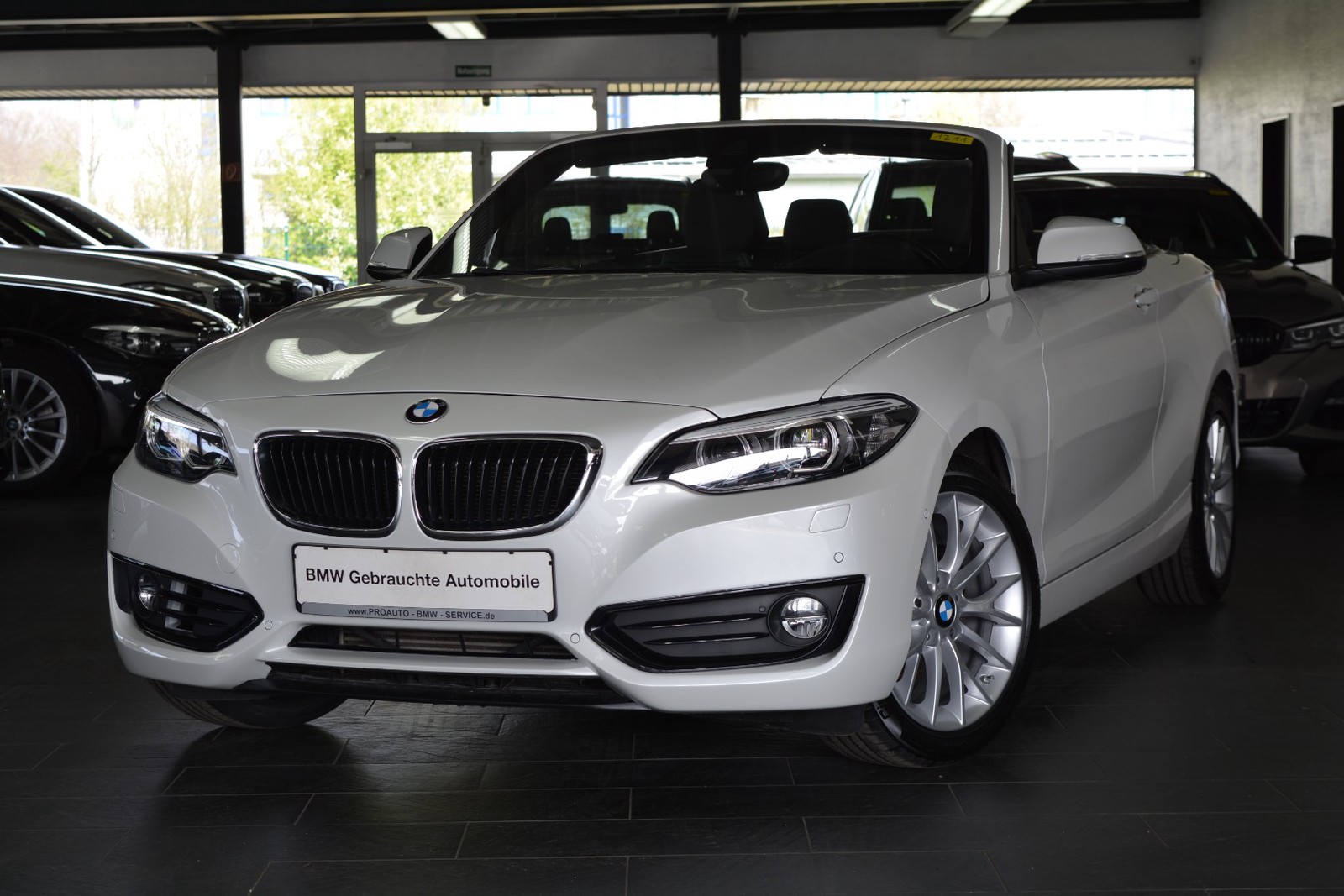BMW 218i Cabriolet LEDER/DAB/HK/KOMFORTZUGANG/17''