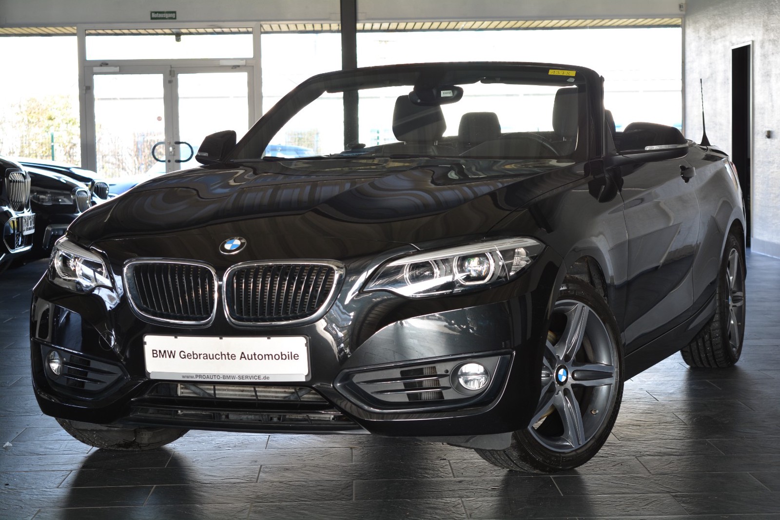BMW 218 i Cabrio Advantage LED/NAVI/HIFI/LEDER/PDC