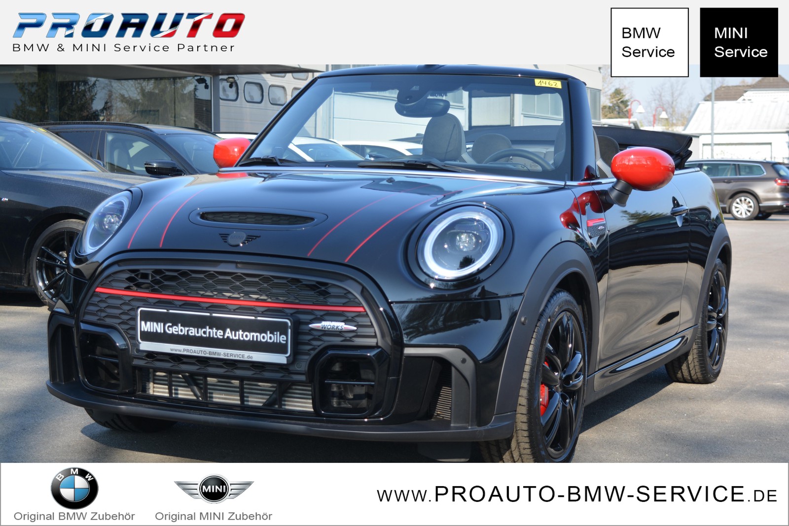 MINI Mini Cabrio Aut. John Cooper Works ACC/HEAD-UP/LED/APPLE CARPLAY/ALEXA
