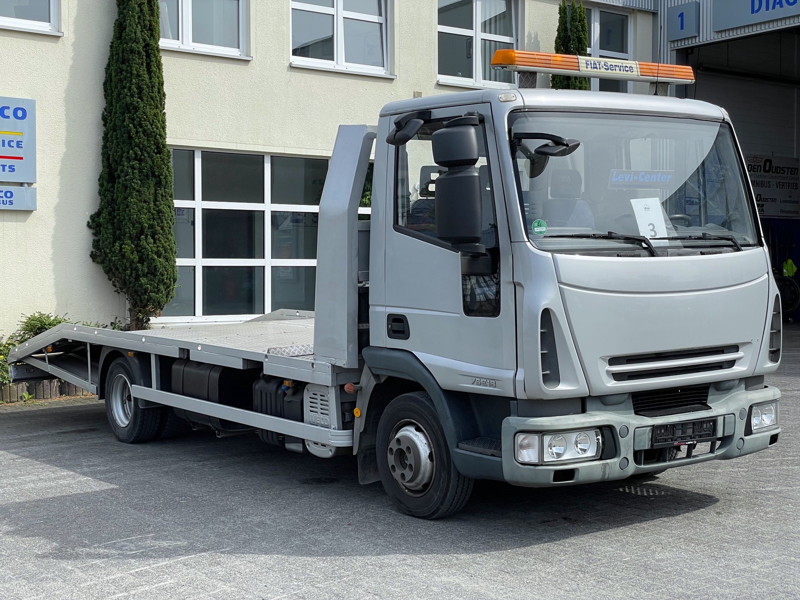 Iveco 75E18 Eurocargo Abschlepp Funk Winde Nutz 3,4t.