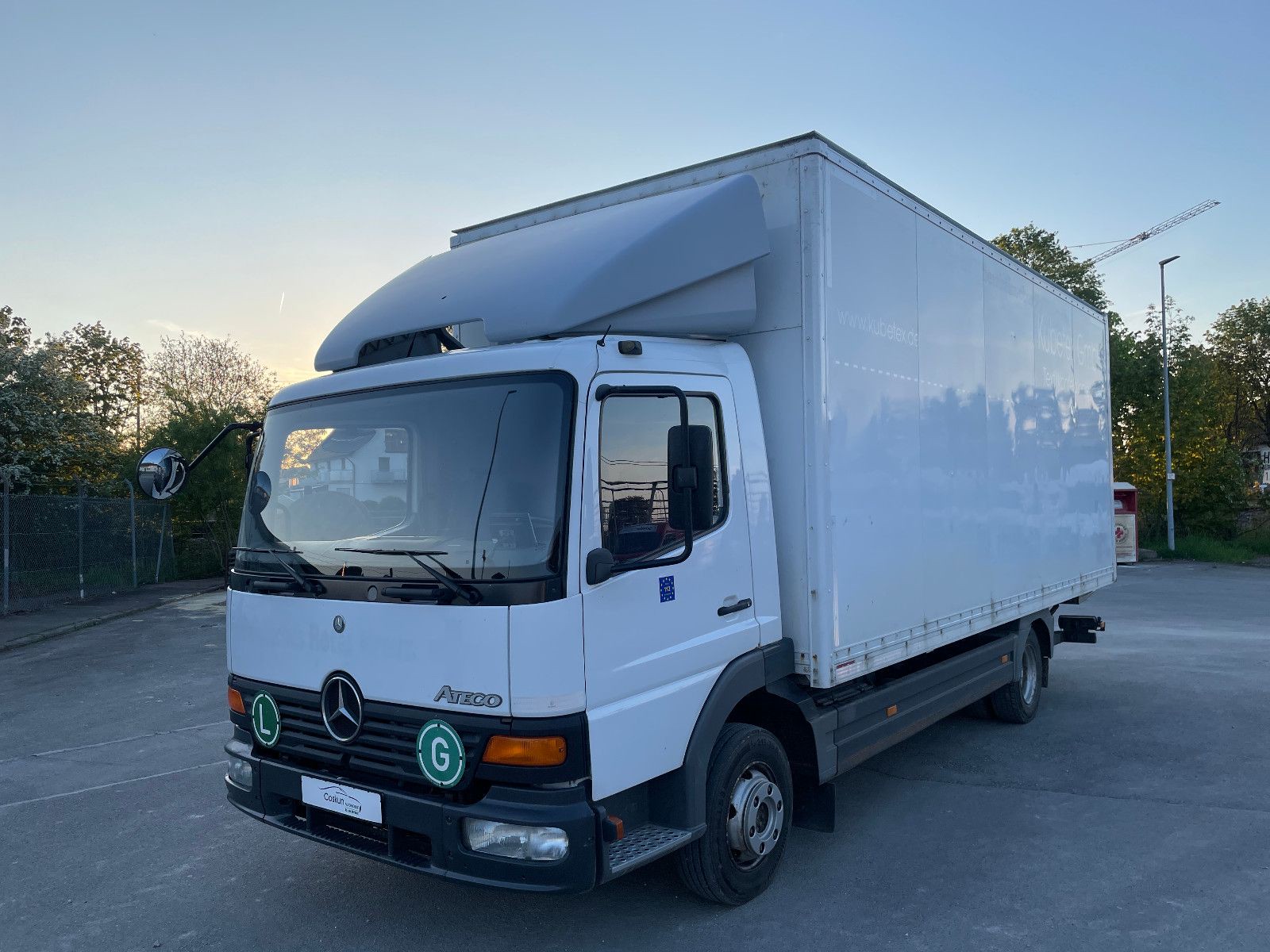 Mercedes-Benz ATEGO 817*KOFFER*HYD.HEBEBÜHNE*TÜV 12.2024*