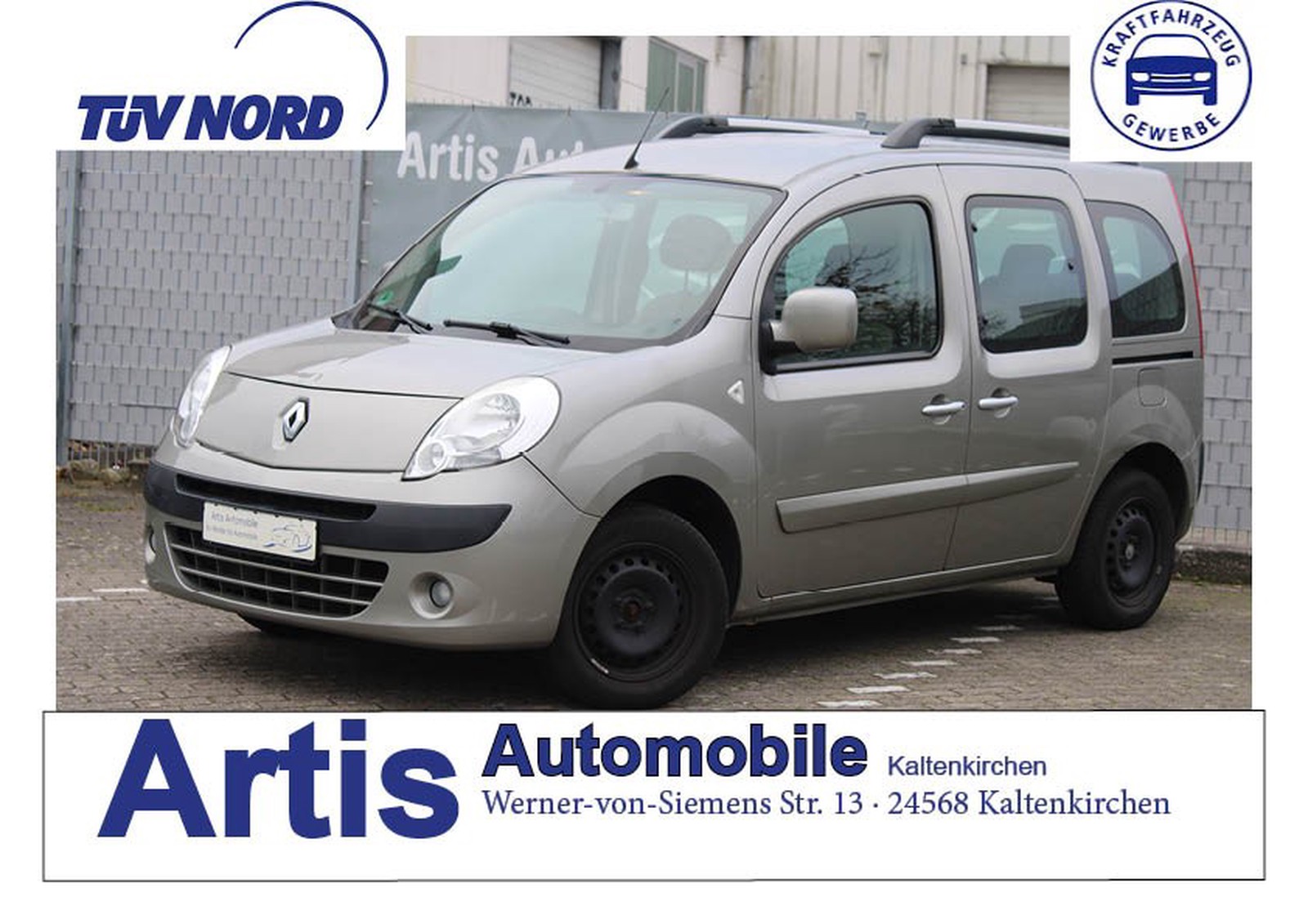 Renault Kangoo Authentique TÜV Schiebtür Winterreifen