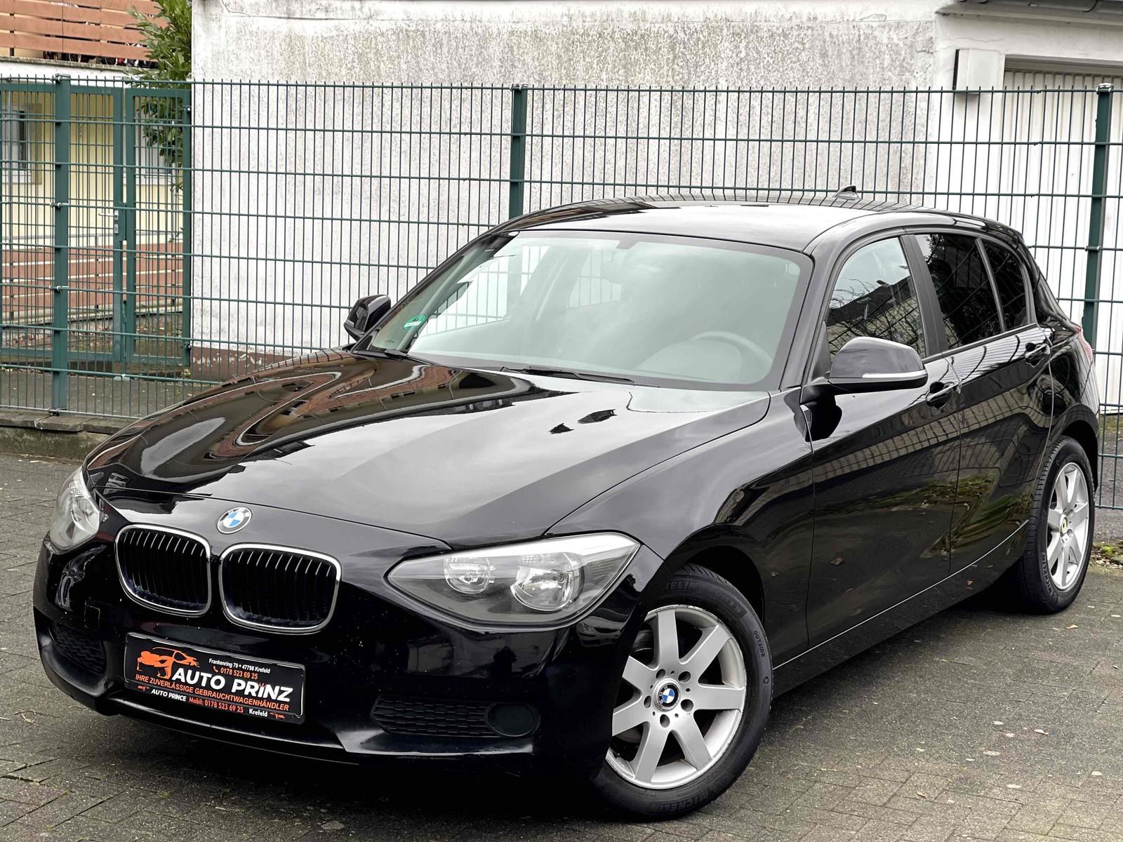 BMW 114i Sport Line+ ECO-PRO+ KLIMA+ START-STOP+ AUX-IN+ TÜV+ E-FENSTER+ KEYLESS-GO