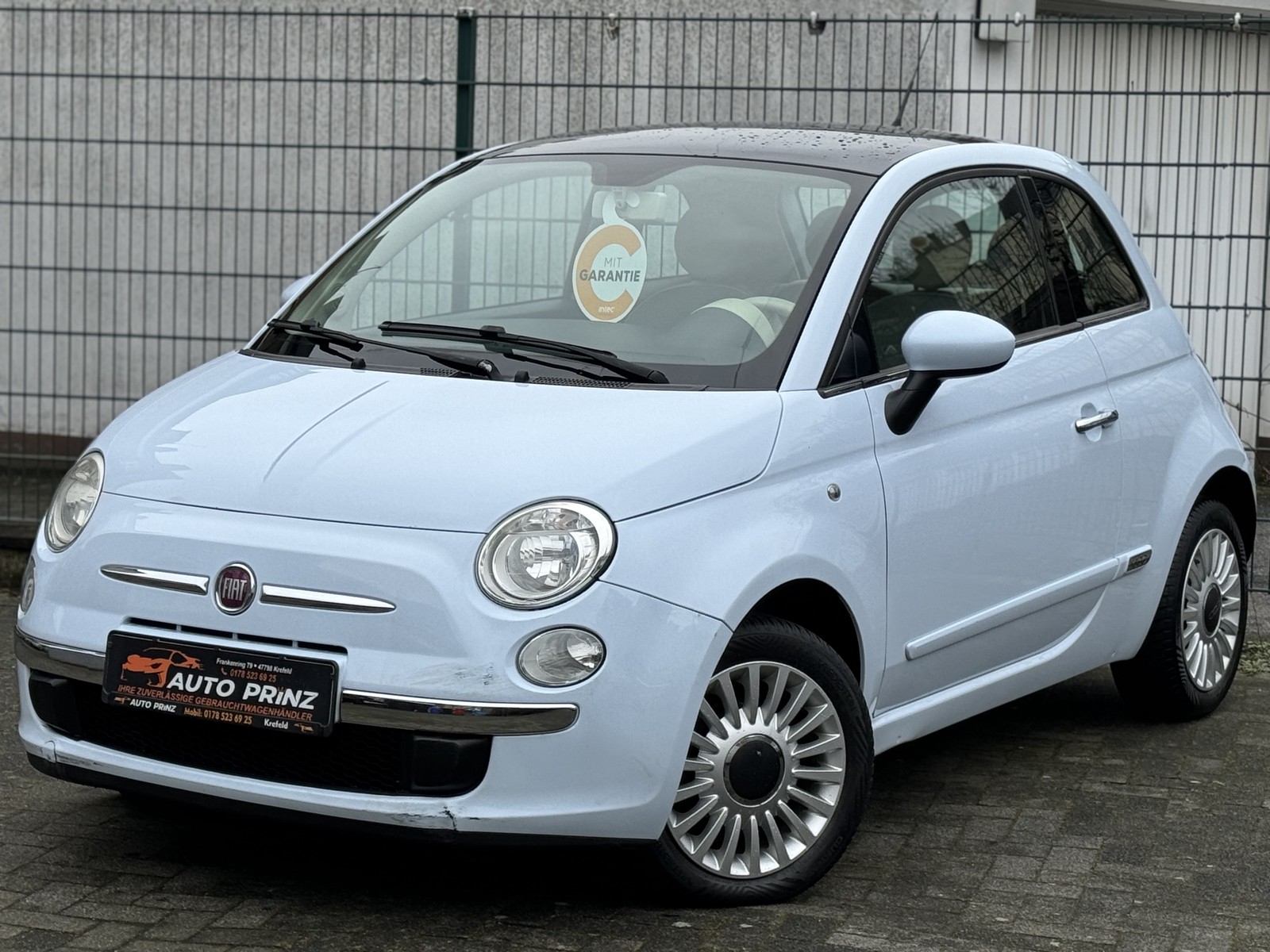 Fiat 500 1.3 Lounge+ KLIMA+ TÜV NEU+ E-FENSTER+ SCHIEBEDACH+