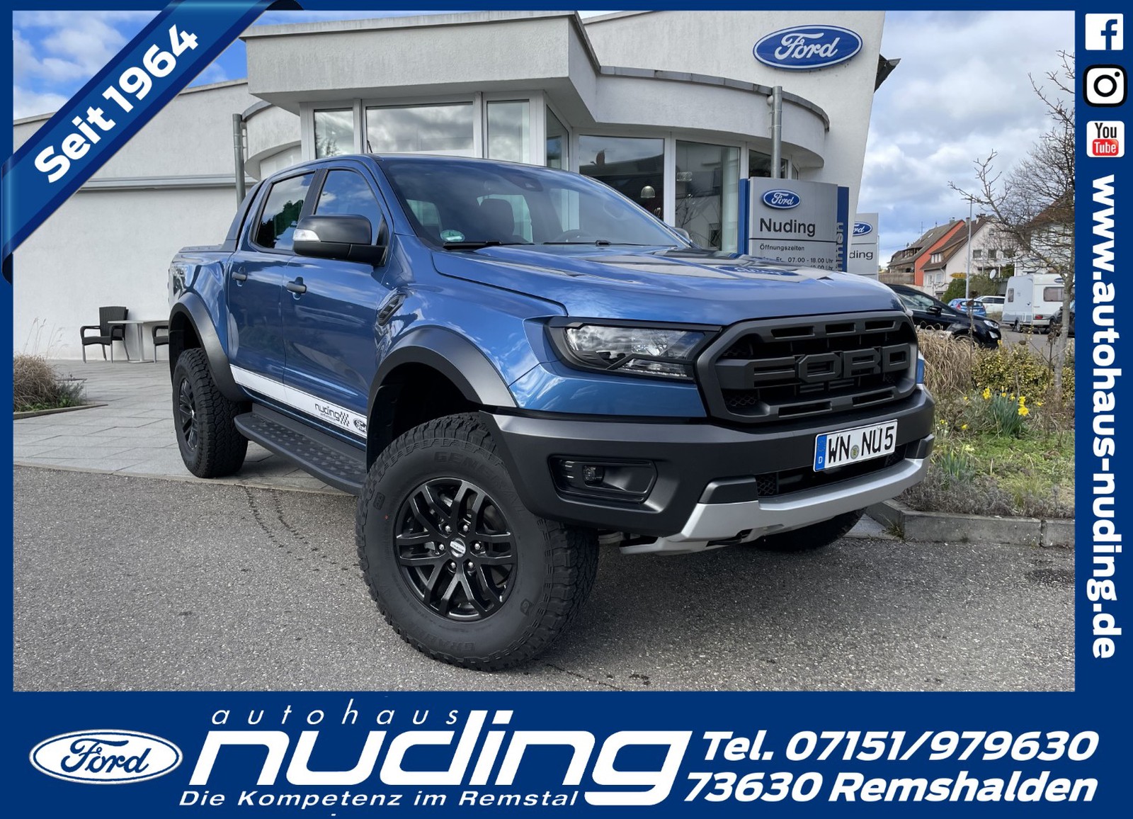 Ford Ranger Raptor DoKa 2.0 EcoBlue 4x4 Aut.