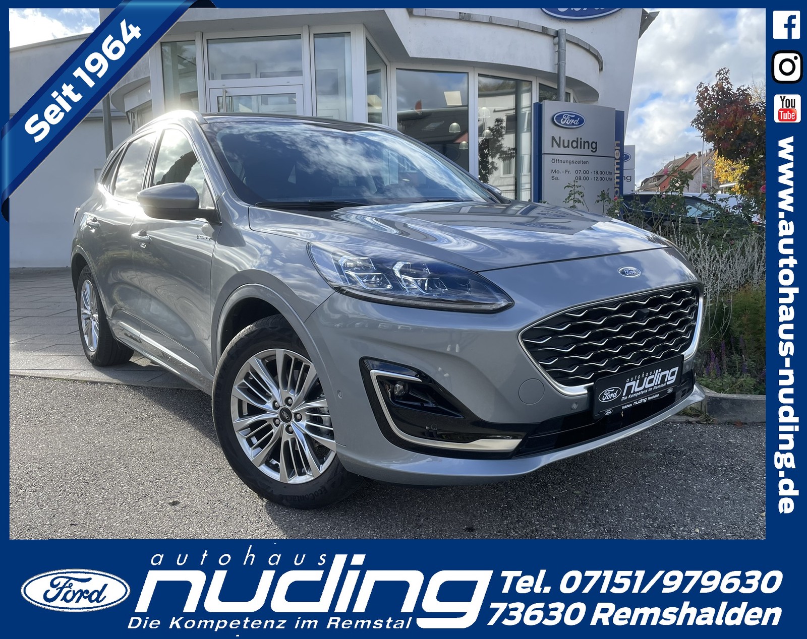 Ford Kuga 2.5 Duratec Full-Hybrid CVT 4x4 Vignale