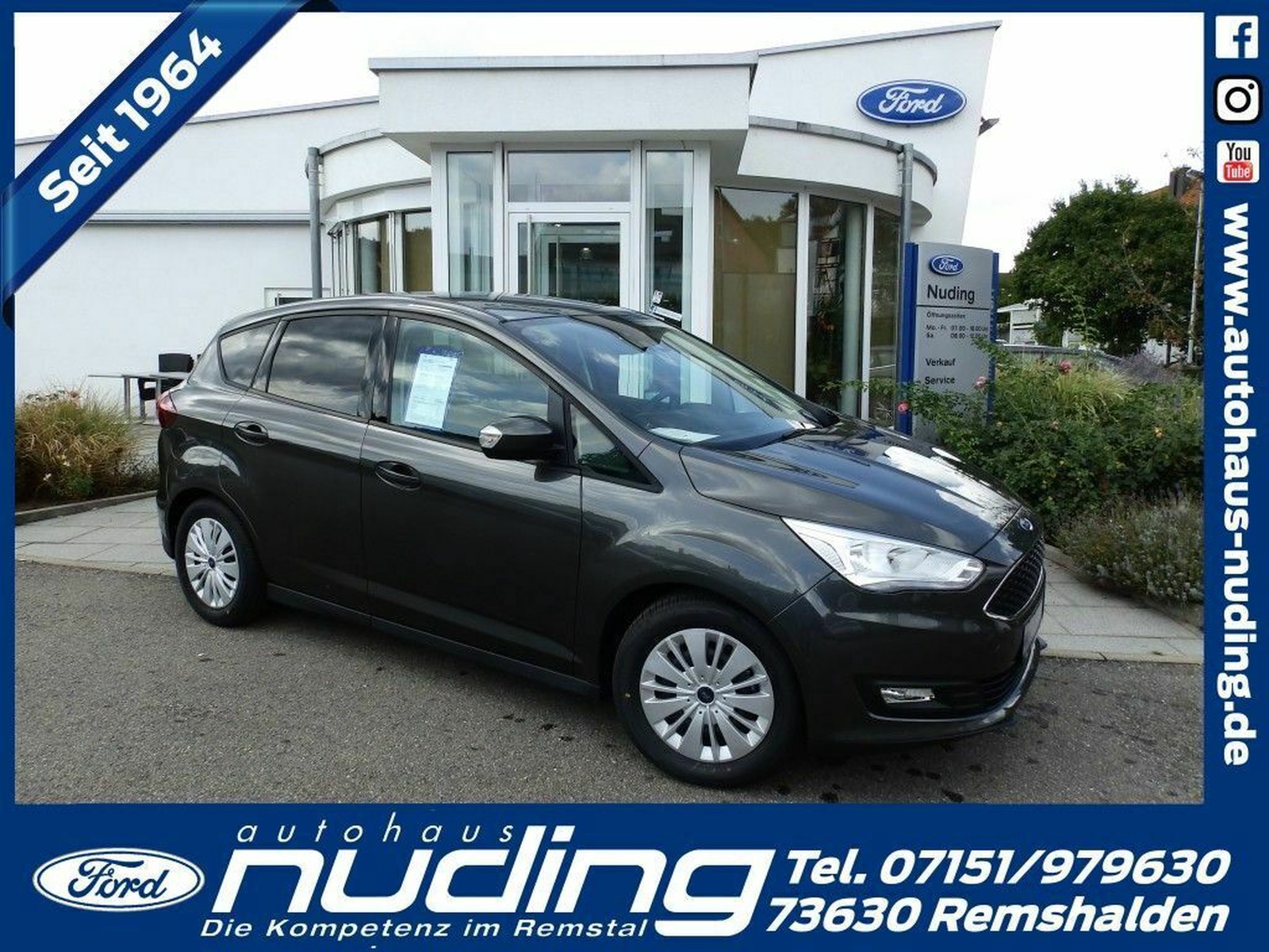 Ford C-Max 1.0 EcoBoost Cool & Connect Navi / PP / SH
