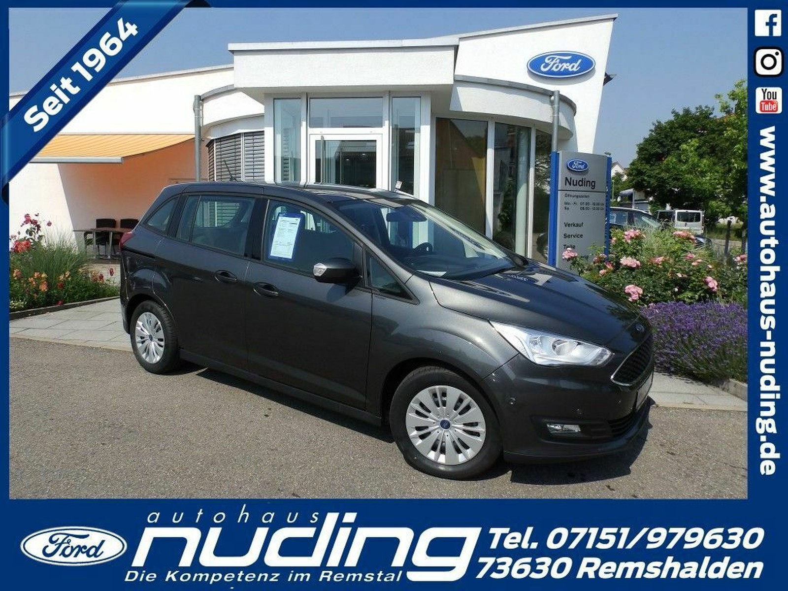 Ford Grand C-Max 1.0 EcoBoost Cool & Connect RFK/SZH