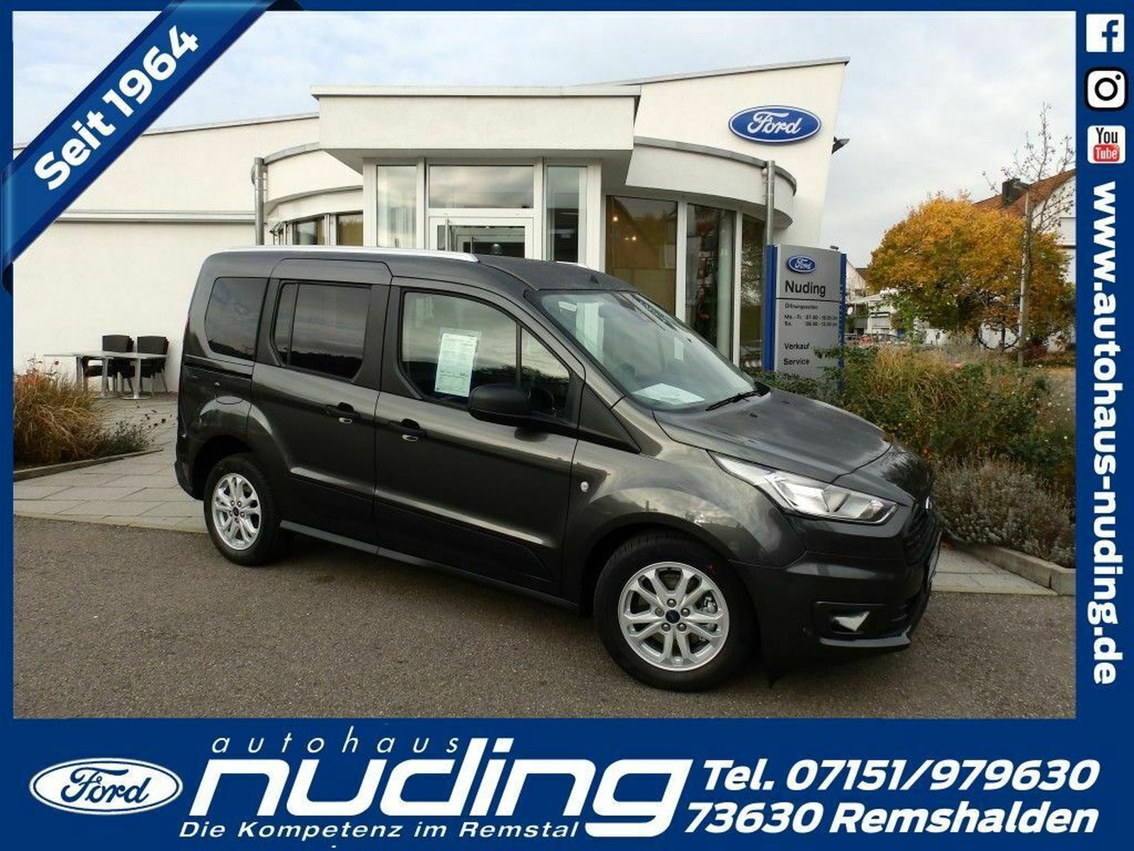 Ford Tourneo Connect 1.0 EcoBoost Trend Alu/PP/Navi